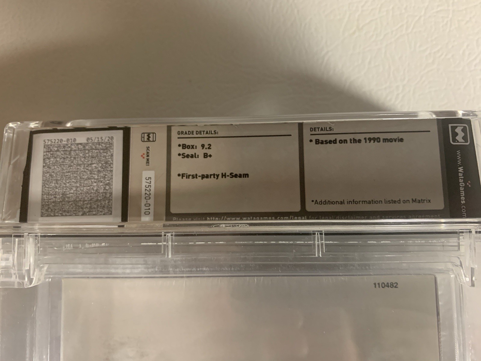 Days of Thunder – Wata 9.2 B+ Sealed [Oval SOQ R], NES Mindscape 1990 USA