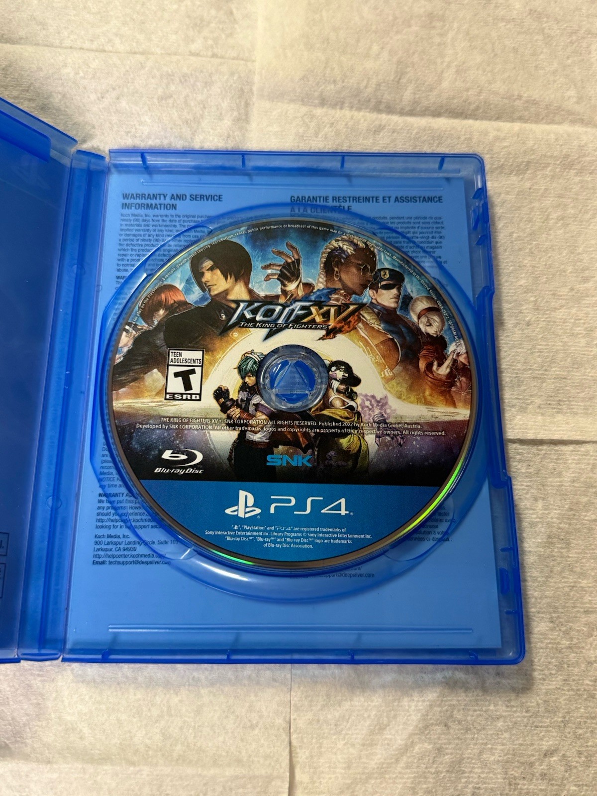 The King of Fighters XV – Sony PlayStation 4 Good Condition