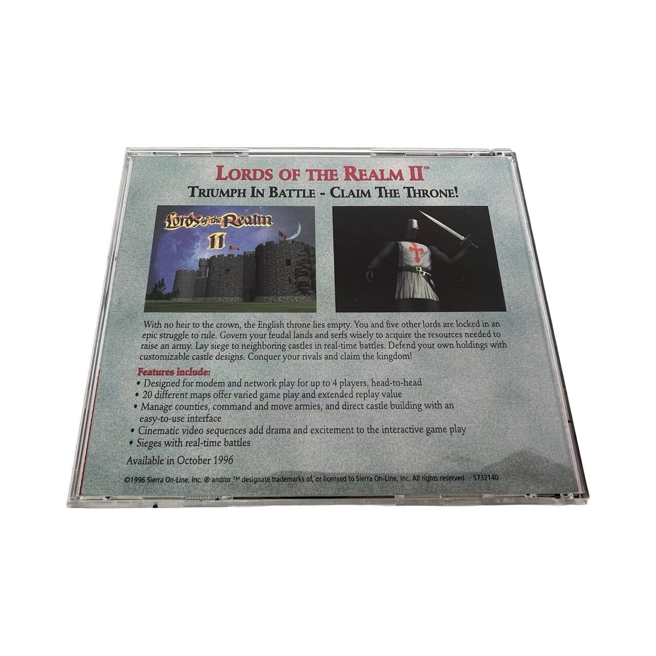 Robert E. Lee: Civil War General (Sierra) – Windows PC Computer Strategy Game CD