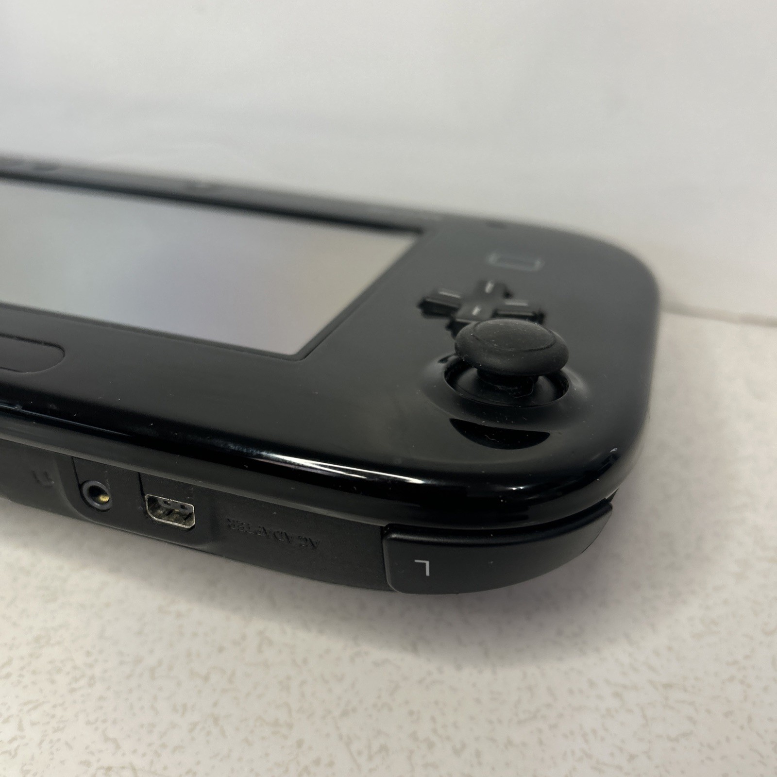 OEM Nintendo WUP-010 (USA) Black Wii U Gamepad Controller For Wii U For Parts