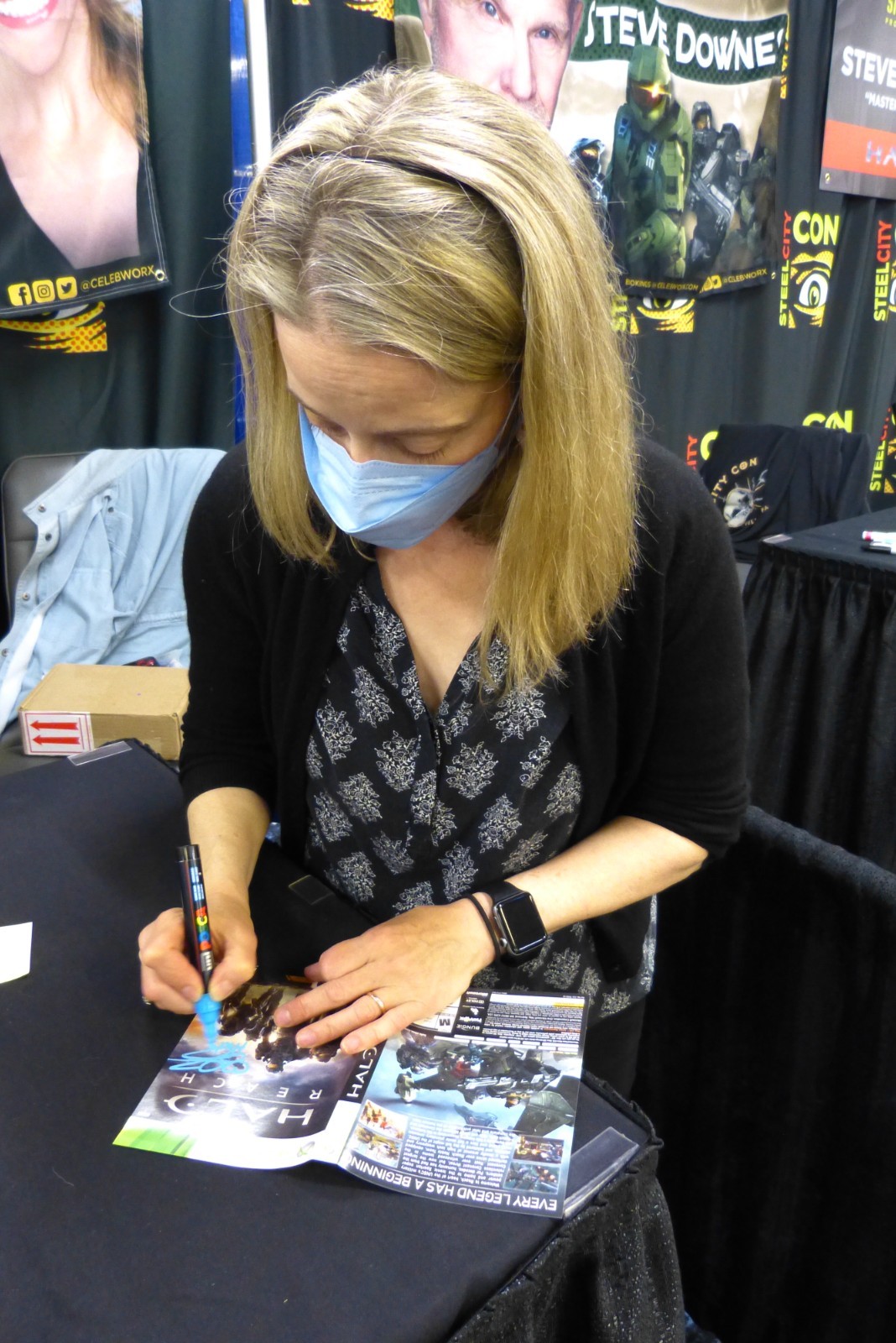 Halo: Reach Xbox 360 signed by Jen Taylor the voice of Cortana/Dr. Halsey
