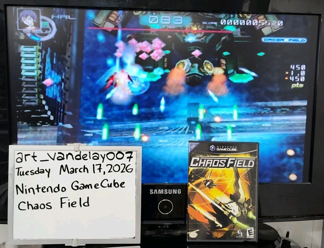 Chaos Field – (GameCube, 2005) *CIB* Great Condition* Black Label* Tested!