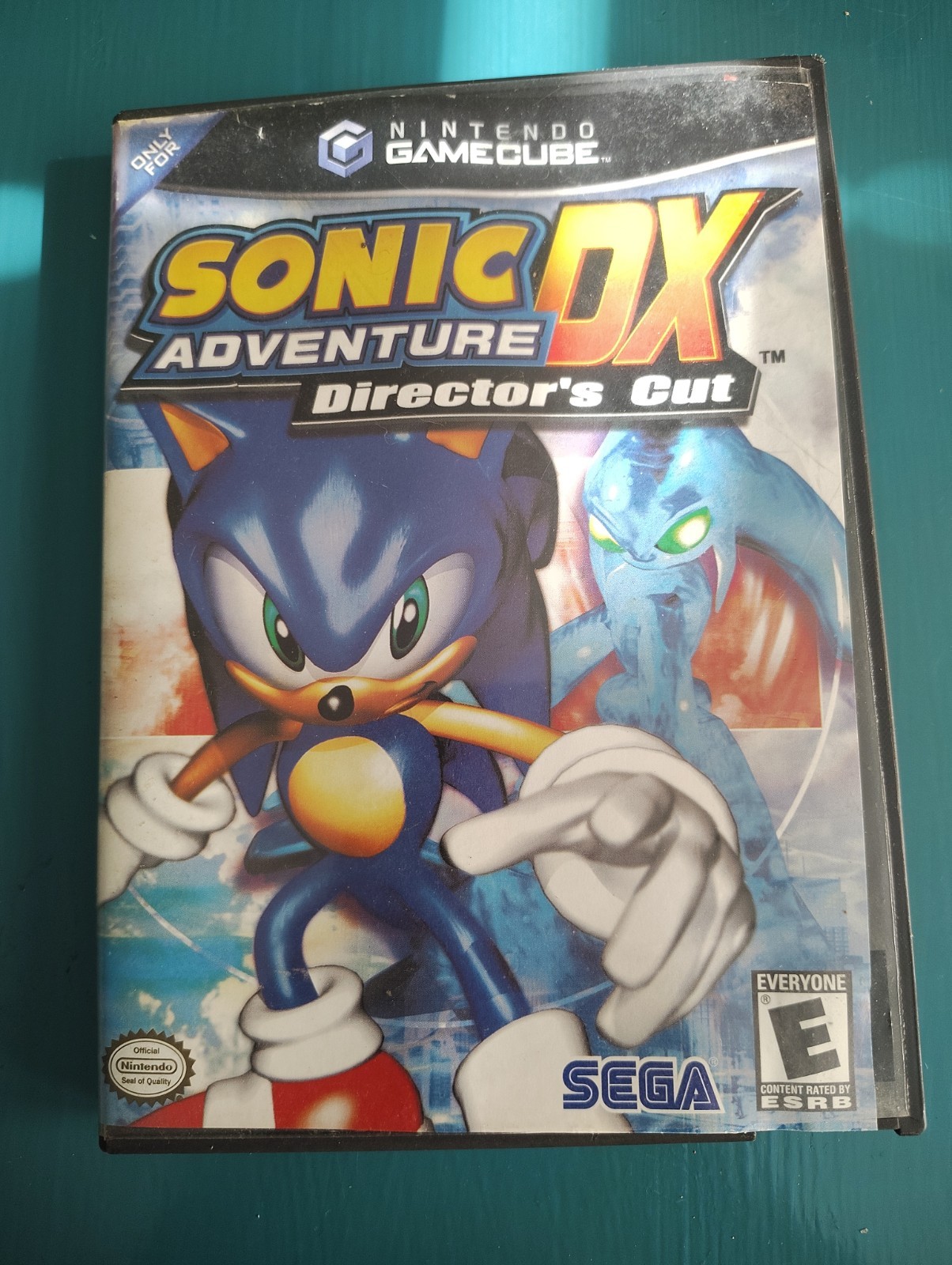 Sonic Adventure DX: Director’s Cut Nintendo GameCube Case and Manual (NO DISC)