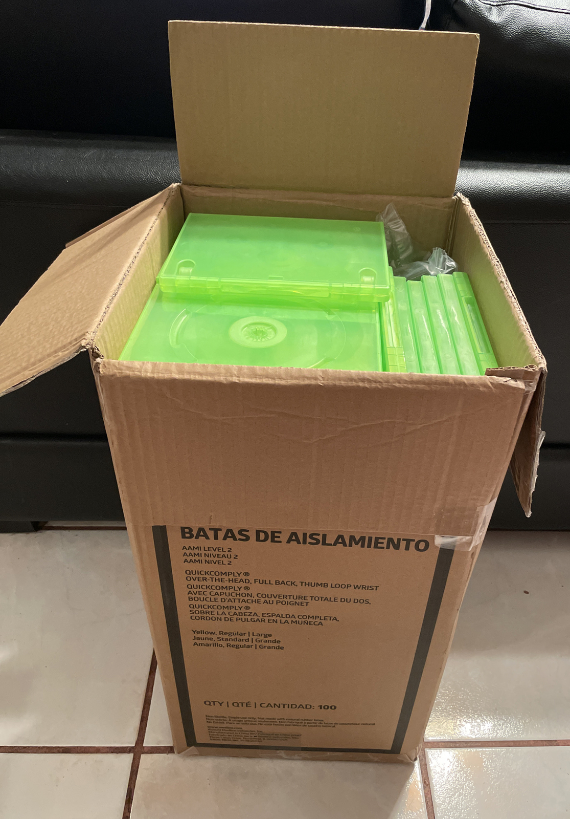Lot Of 100 New XBOX 360 OEM Translucent Green Replacement Cases