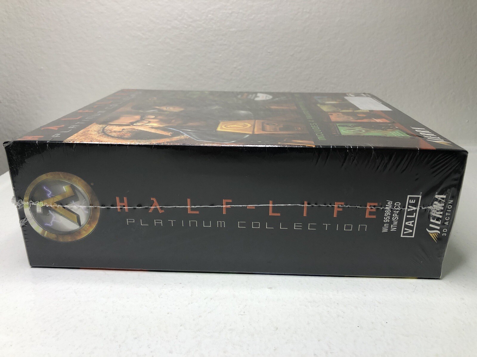 HALF-LIFE PLATINUM COLLECTION 2001 PC CD-Rom Big Box Video Game NEW SEALED RARE!