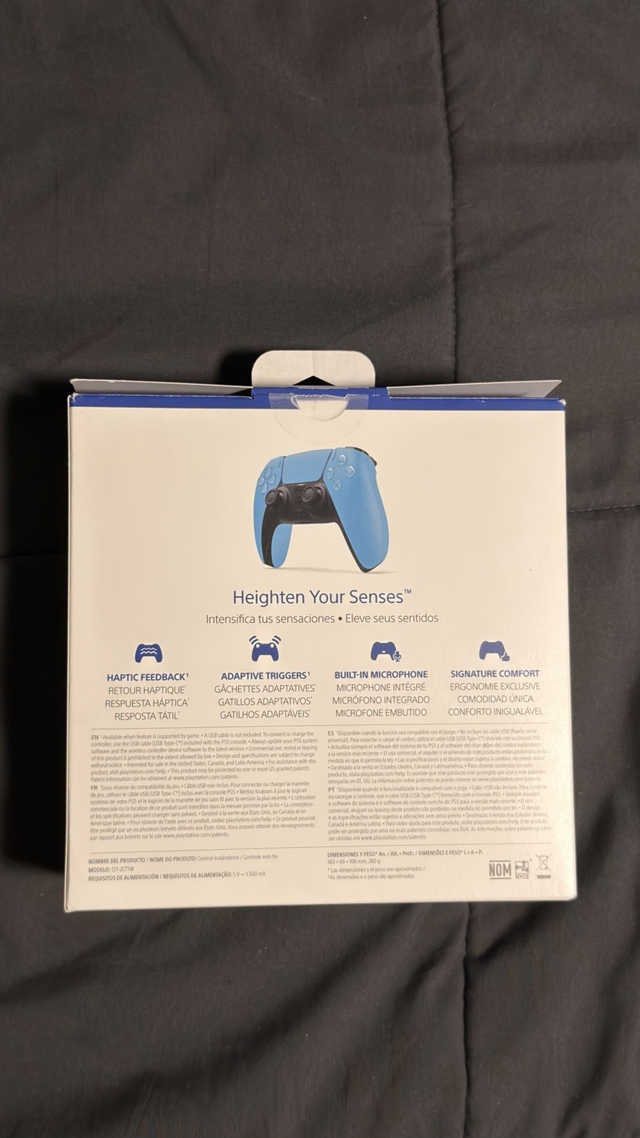 Sony DualSense Wireless Controller for PlayStation 5 – Starlight Blue