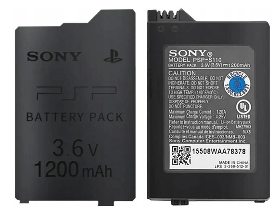 OEM Original battery For Sony PlayStation Portable PSP 2000 PSP 3000 PSP-S110