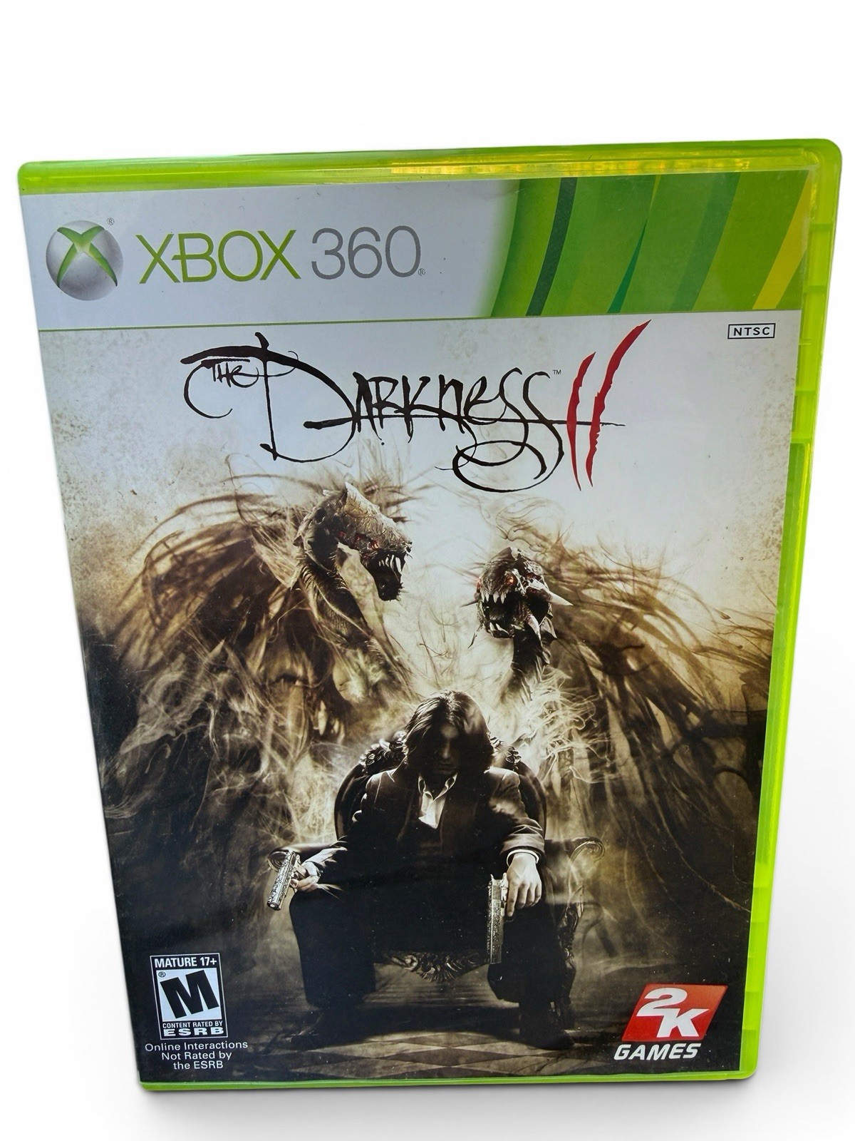 The Darkness II Microsoft Xbox 360, 2012 Disc Excellent Condition No Manual