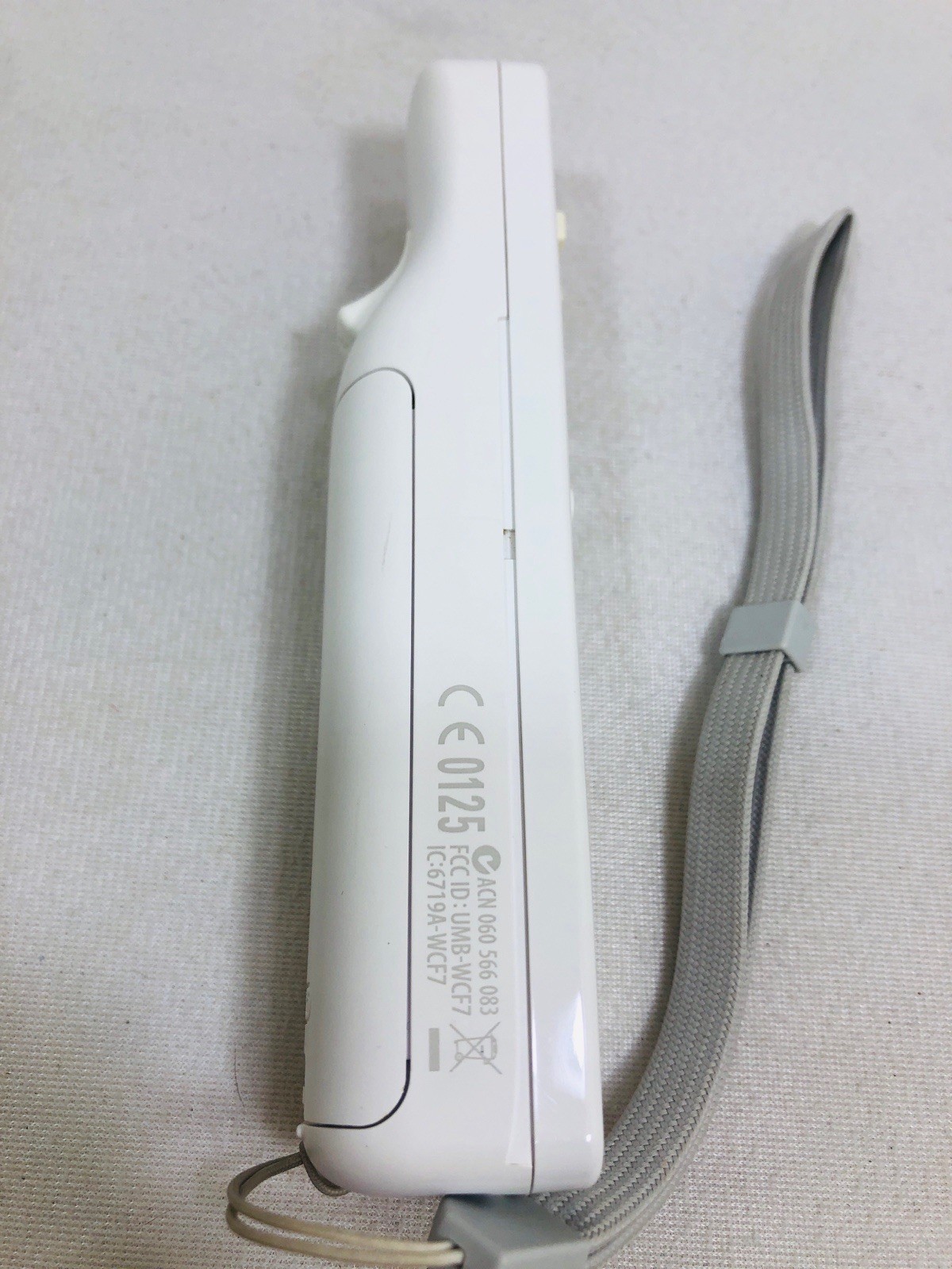 OEM Wii Remote White W/Wii Motion Plus Adapter + Black Slip Cover Tested Cleaned