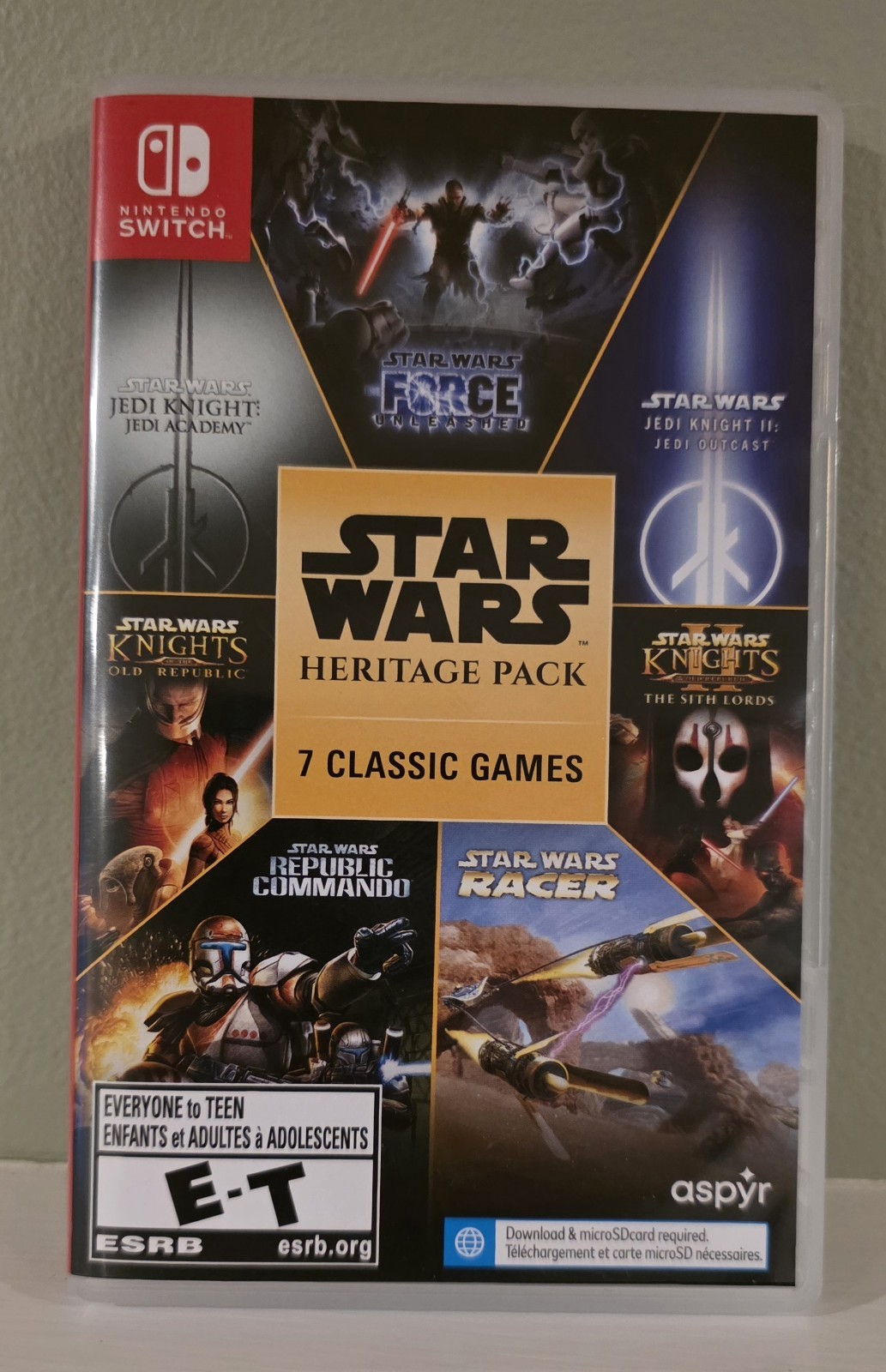 Star Wars Heritage Pack – Nintendo Switch Game – NEW & SEALED