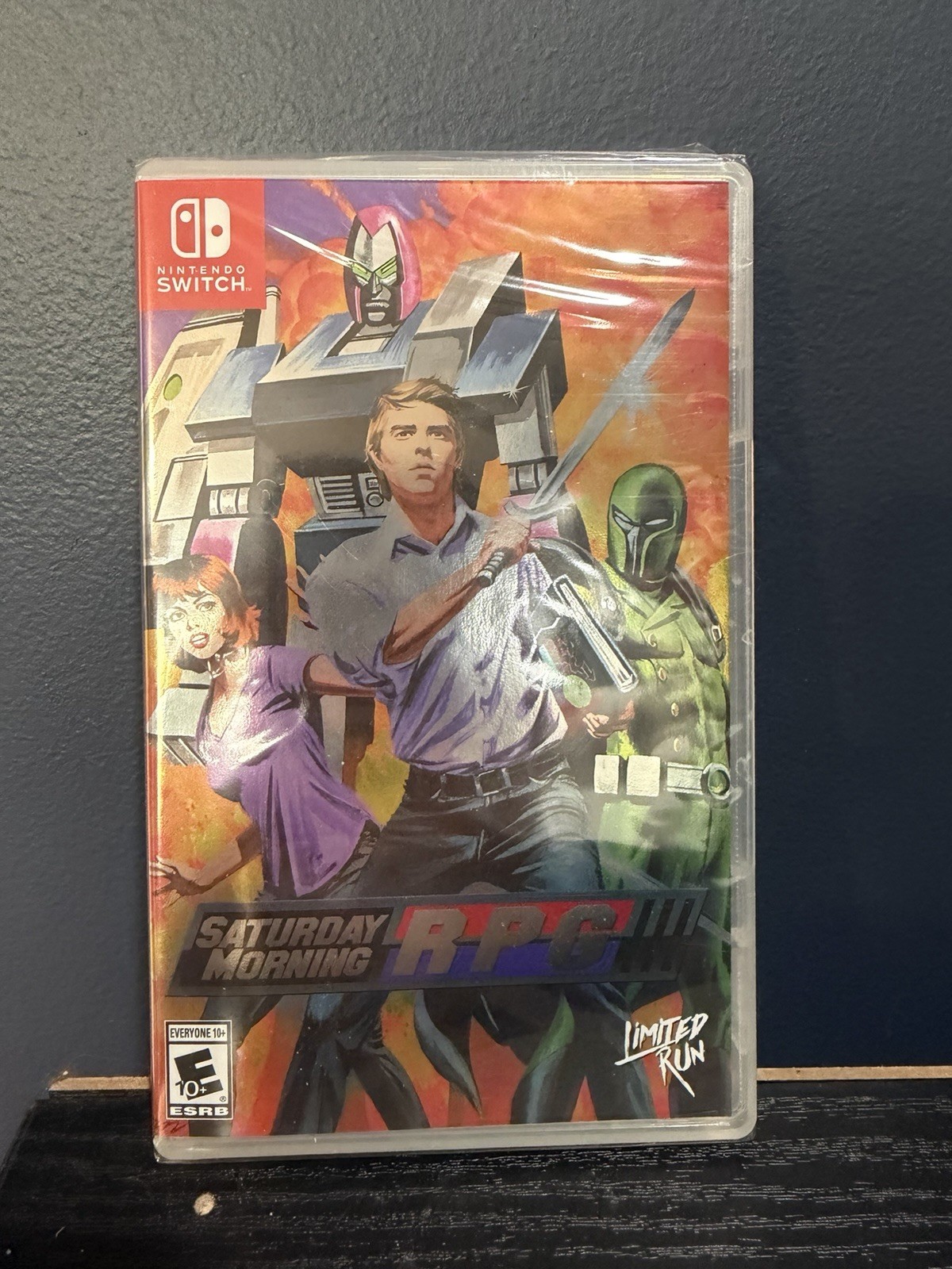 Saturday Morning RPG Nintendo Switch Foil Cover Exclusive Employee Copy – NEW