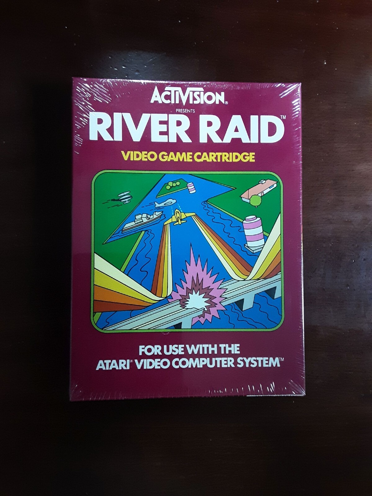 RIVER RAID NIB (New Factory Sealed) 1982 Activision Atari 2600