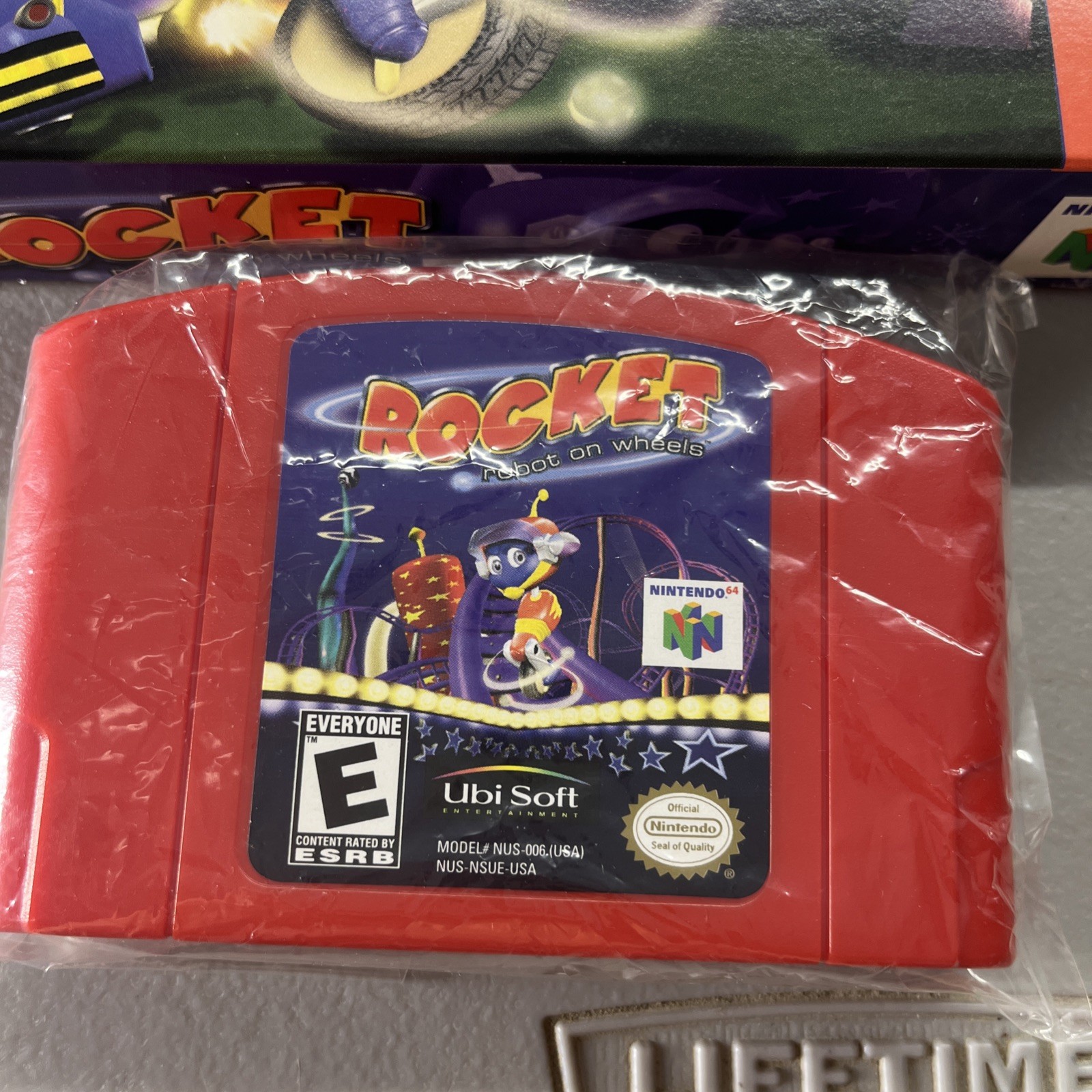 Rocket: Robot on Wheels (Nintendo 64 N64) w/ Reg Card CIB