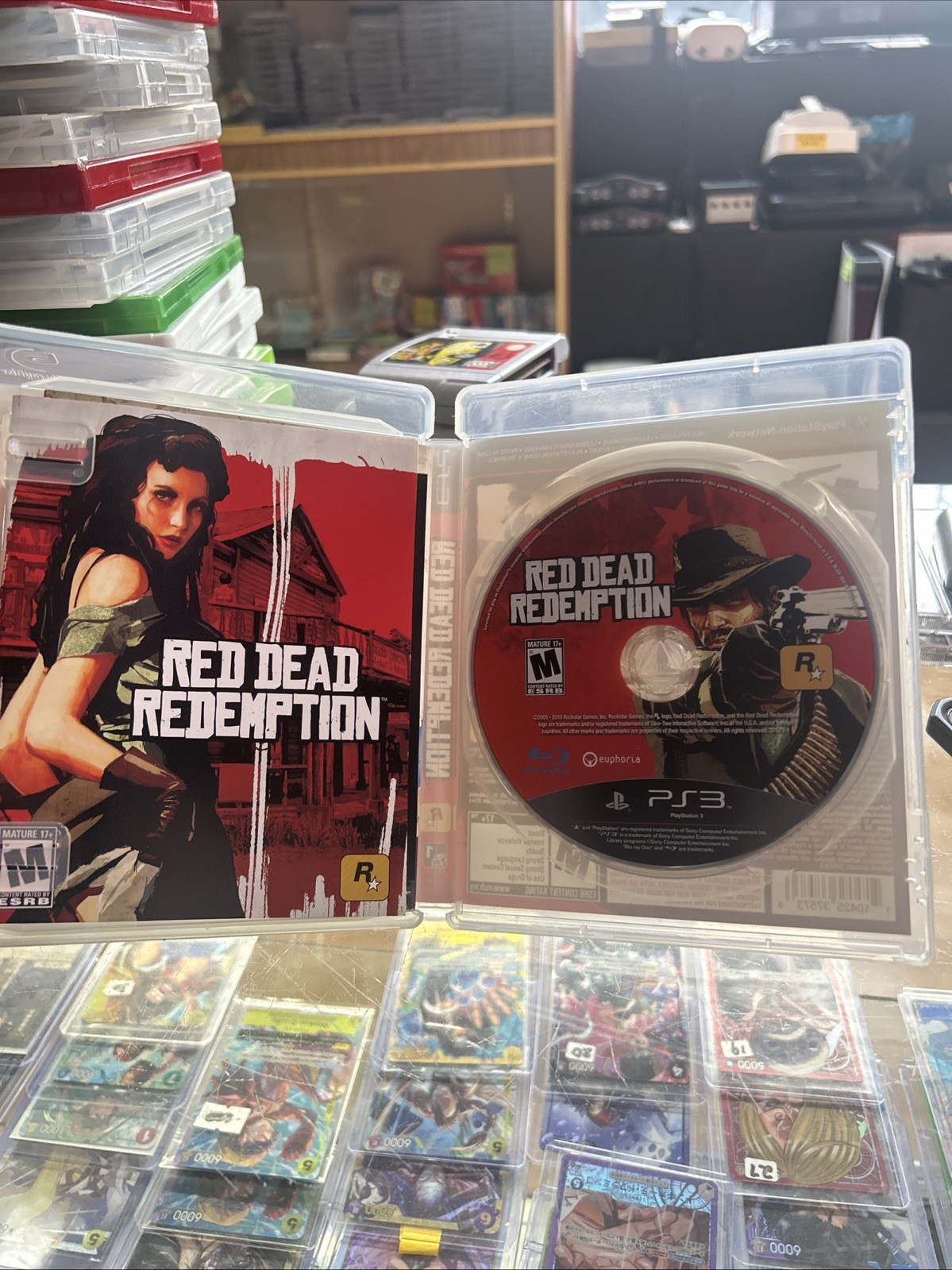 Red Dead Redemption (PS3,2011) Map And Manual Included
