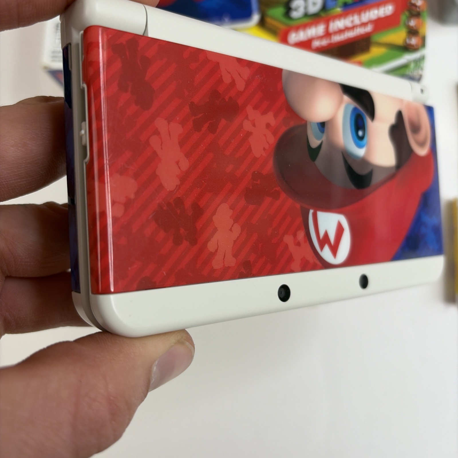 New Nintendo 3DS Super Mario 3D Land Edition Console In Original Box W Plates