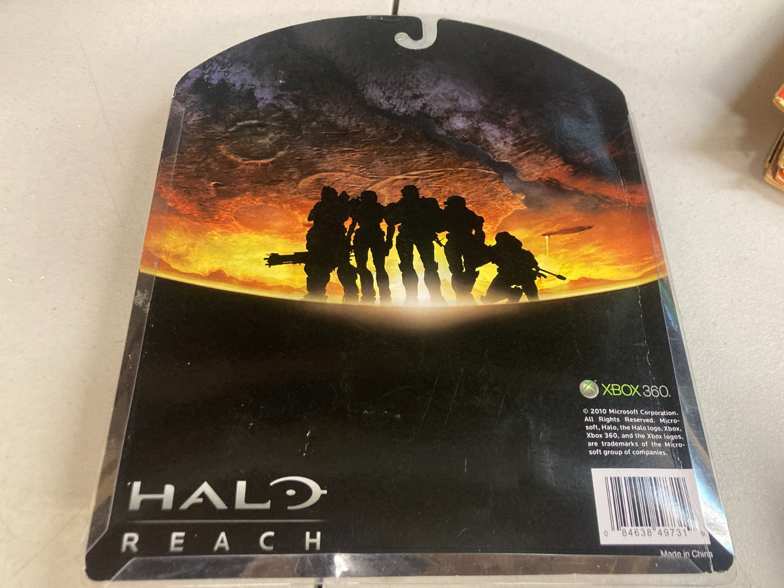 B1 Halo Reach Key Chain Web Belt Patch MOC 2010 Xbox