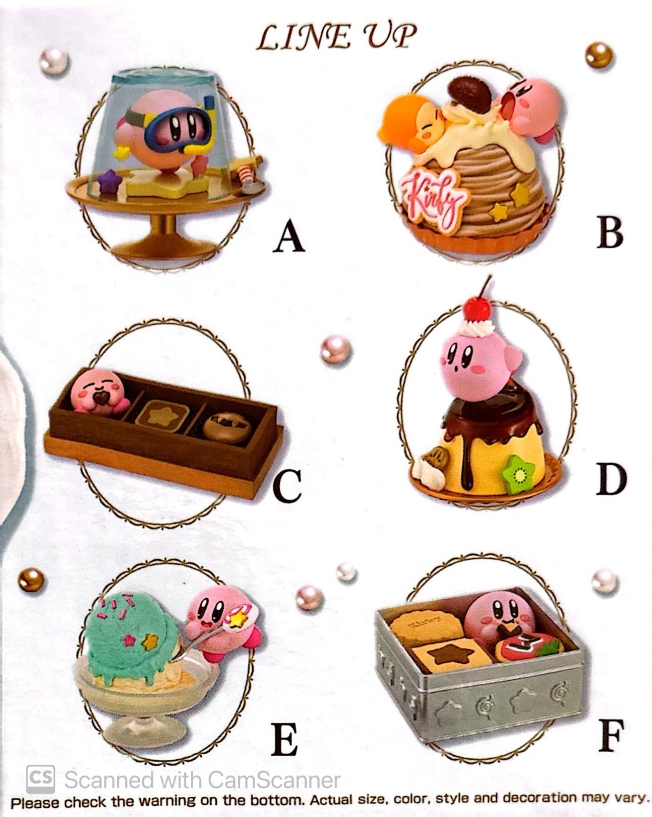 Kirby Paldolce Collection (Nintendo, BanPresto) SEALED