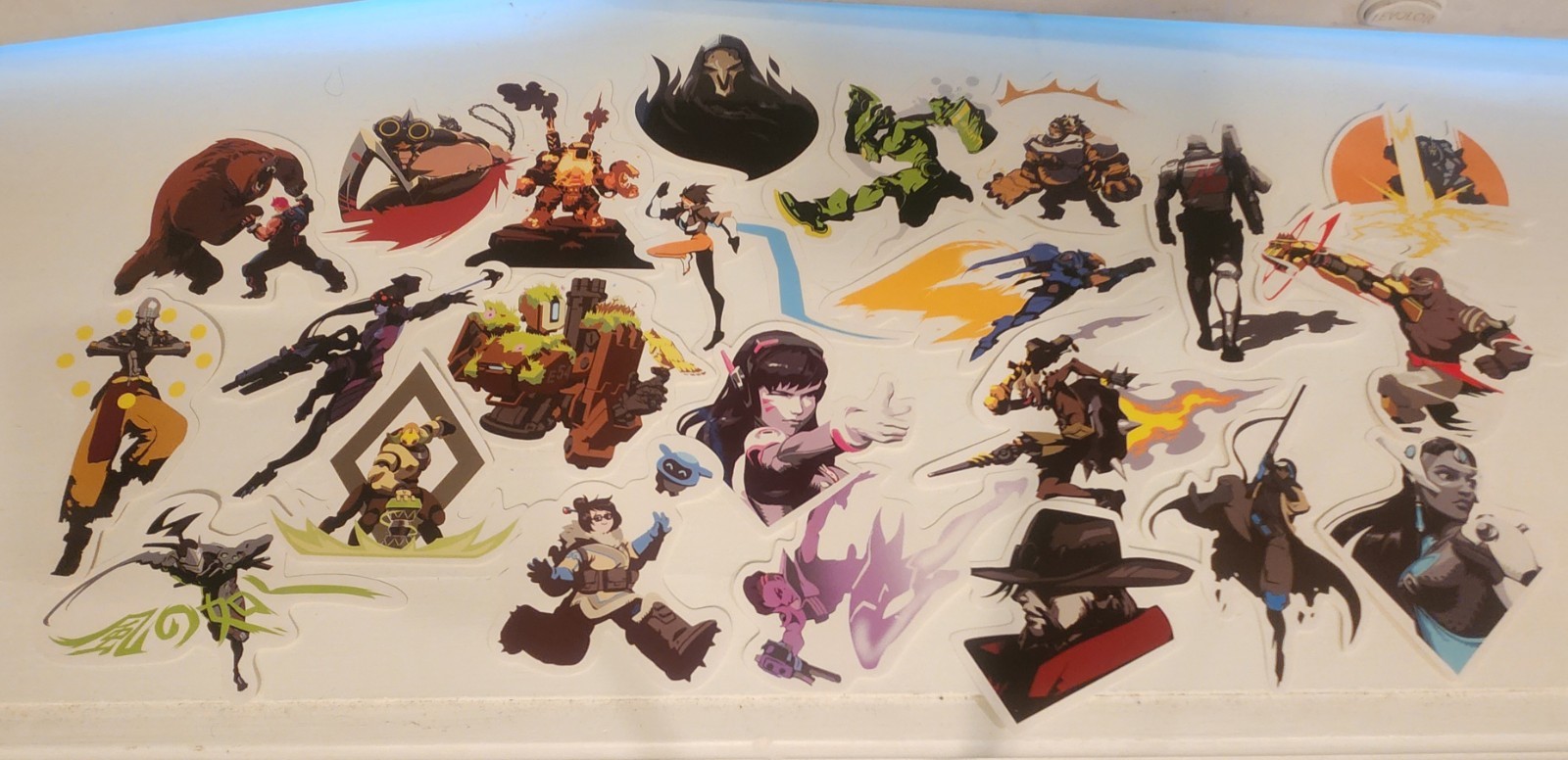 Lot Of 29 Official Blizzard Overwatch Collectables Funko Pop Figpin Keychain Pin