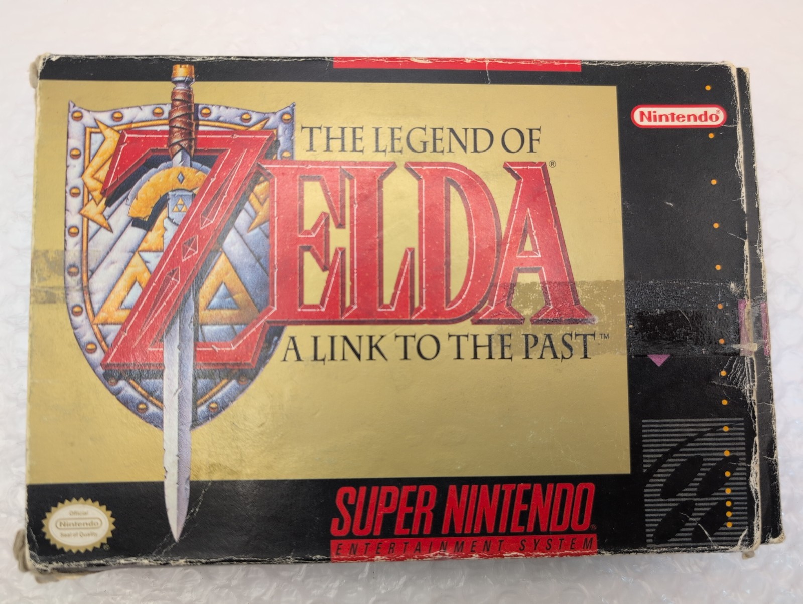 The Legend of Zelda: A Link to the Past (Super Nintendo) Near Complete – Clean