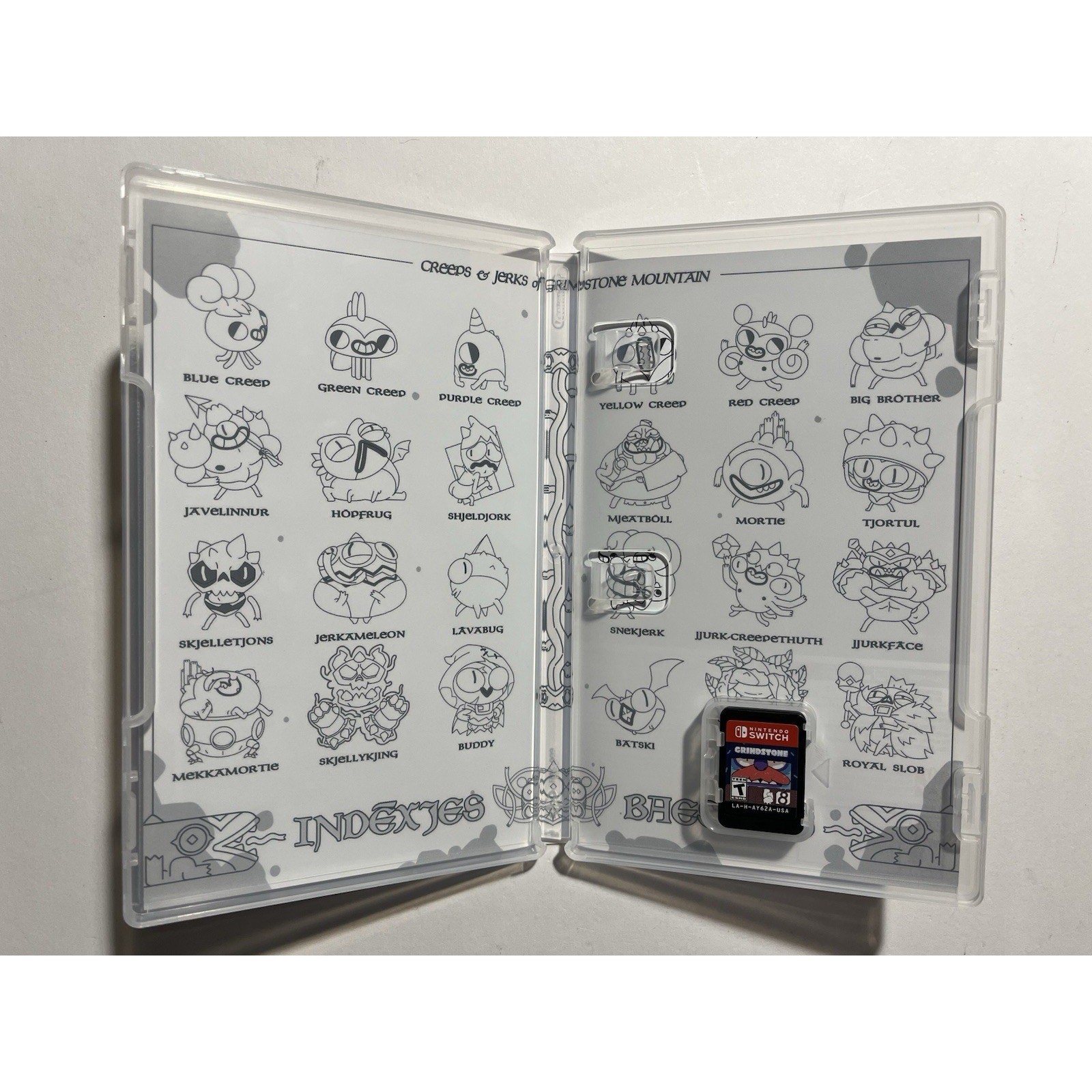 Grindstone + Crayon Set (Nintendo Switch)iam8bit Works Complete CIB🔥Nice!