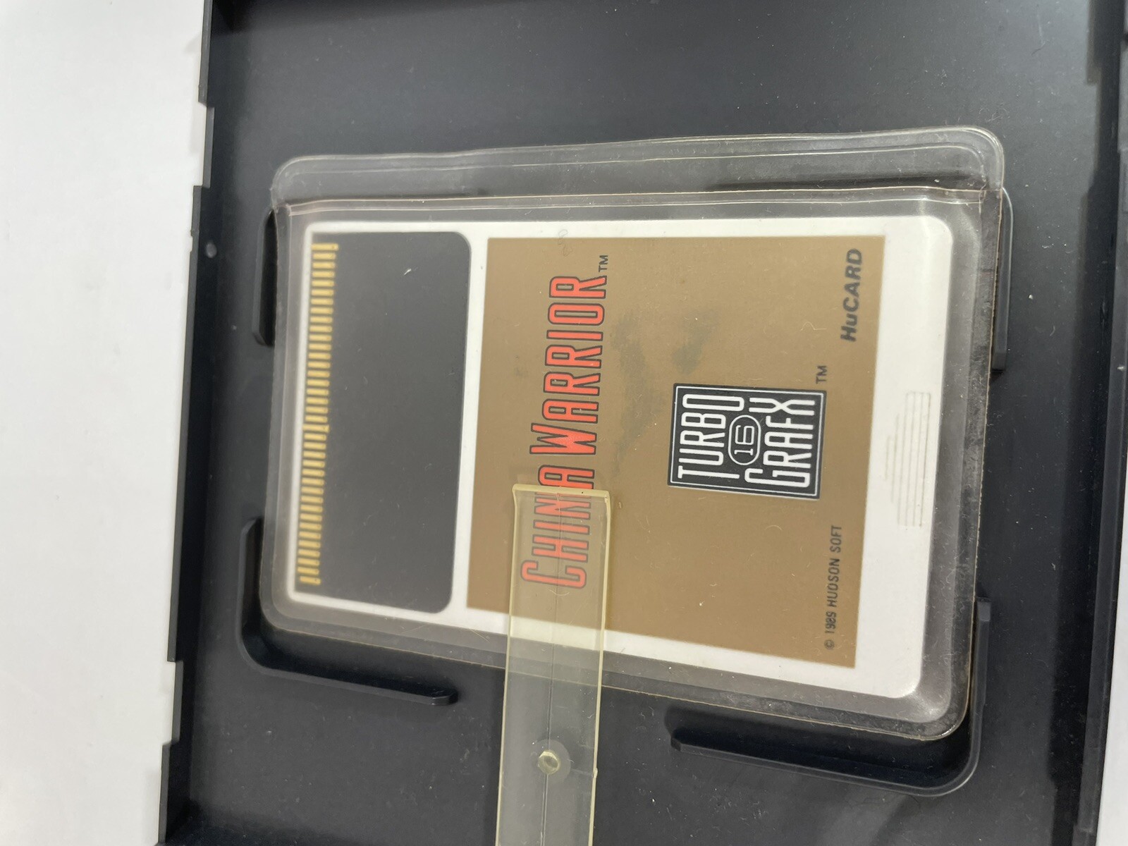 China Warrior (TurboGrafx-16, 1989) – Case, Manual, Cartridge NEC CIB Complete
