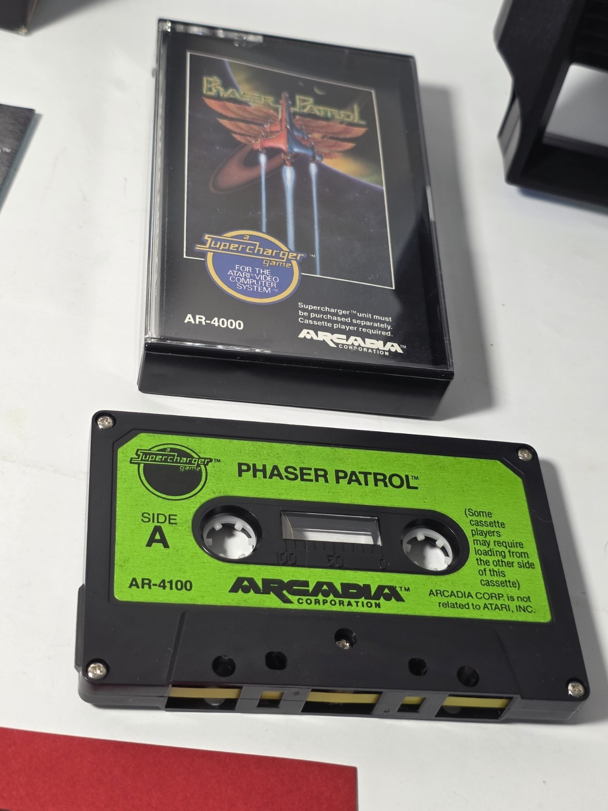 1-7 CIB MINTY Arcadia Starpath Supercharger Games Atari