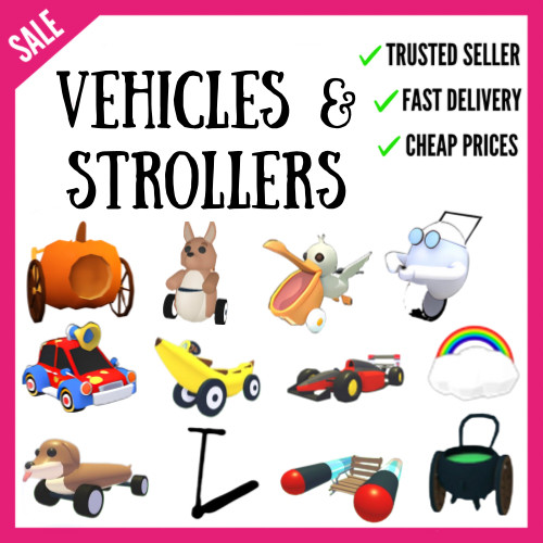 Adopt Your Vehicles From Me! | Vehicles & Strollers | Fast Delivery