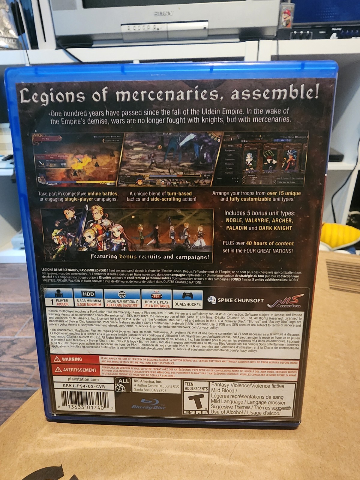 Grand Kingdom PS4 ( PlayStation 4 2016)