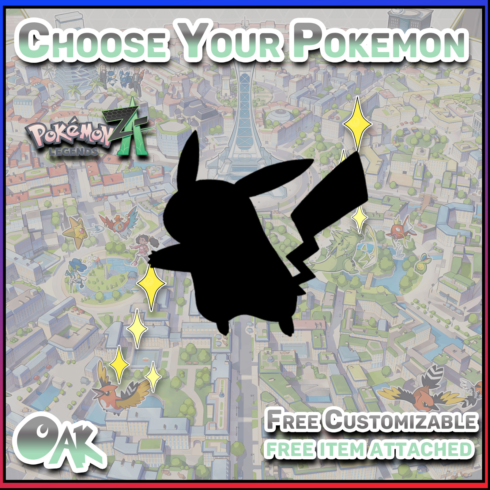 ✨Choose Your Pokemon✨ Pokemon Legends ZA 🚀Fast Trade🚀Alpha