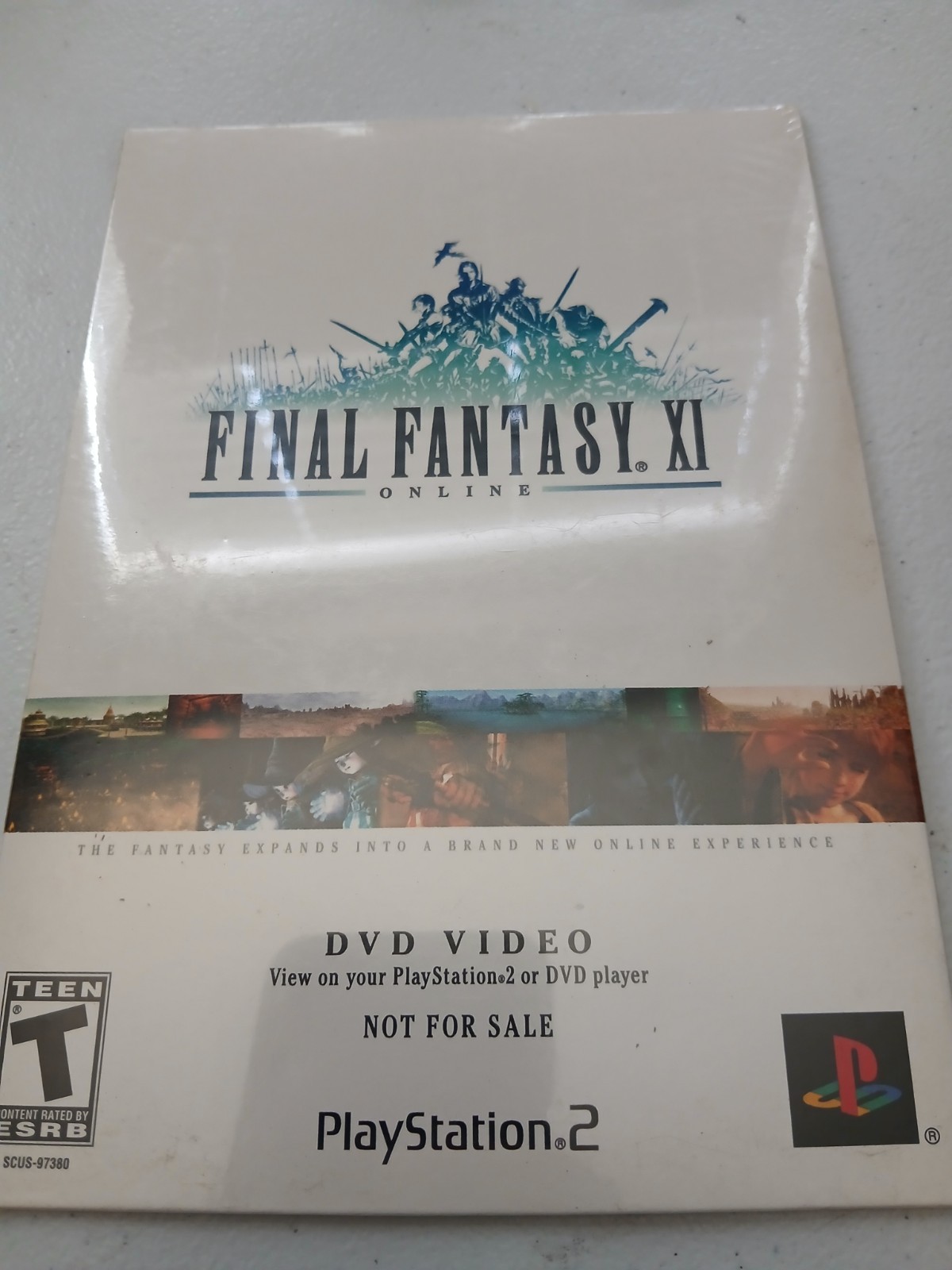 Final Fantasy XI Online DVD Video NFR Sony Playstation 2 PS2 NEW SEALED RARE!