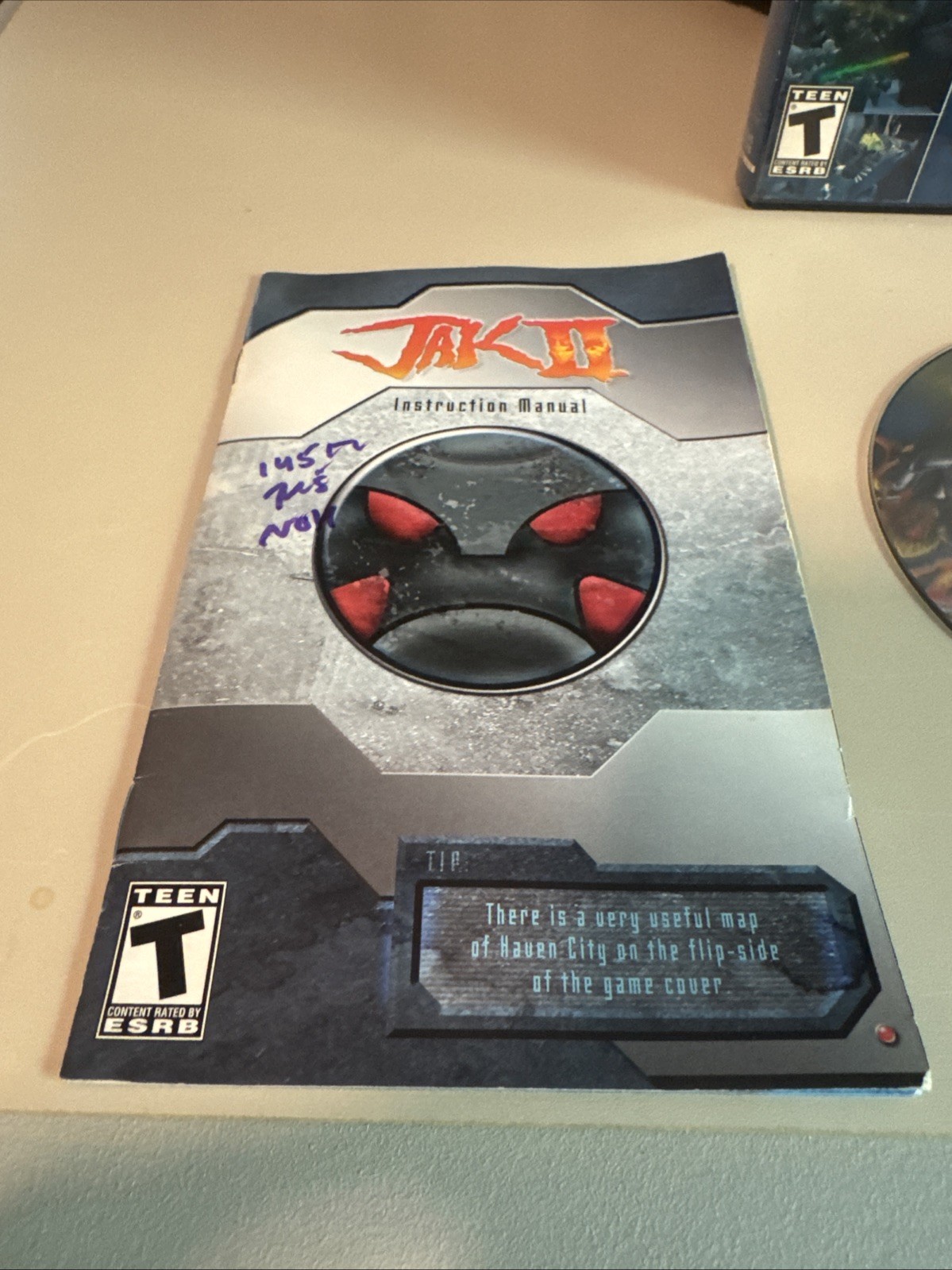 Jak II (Sony PlayStation 2, 2003). Tested. CIB. Clean Throughout!