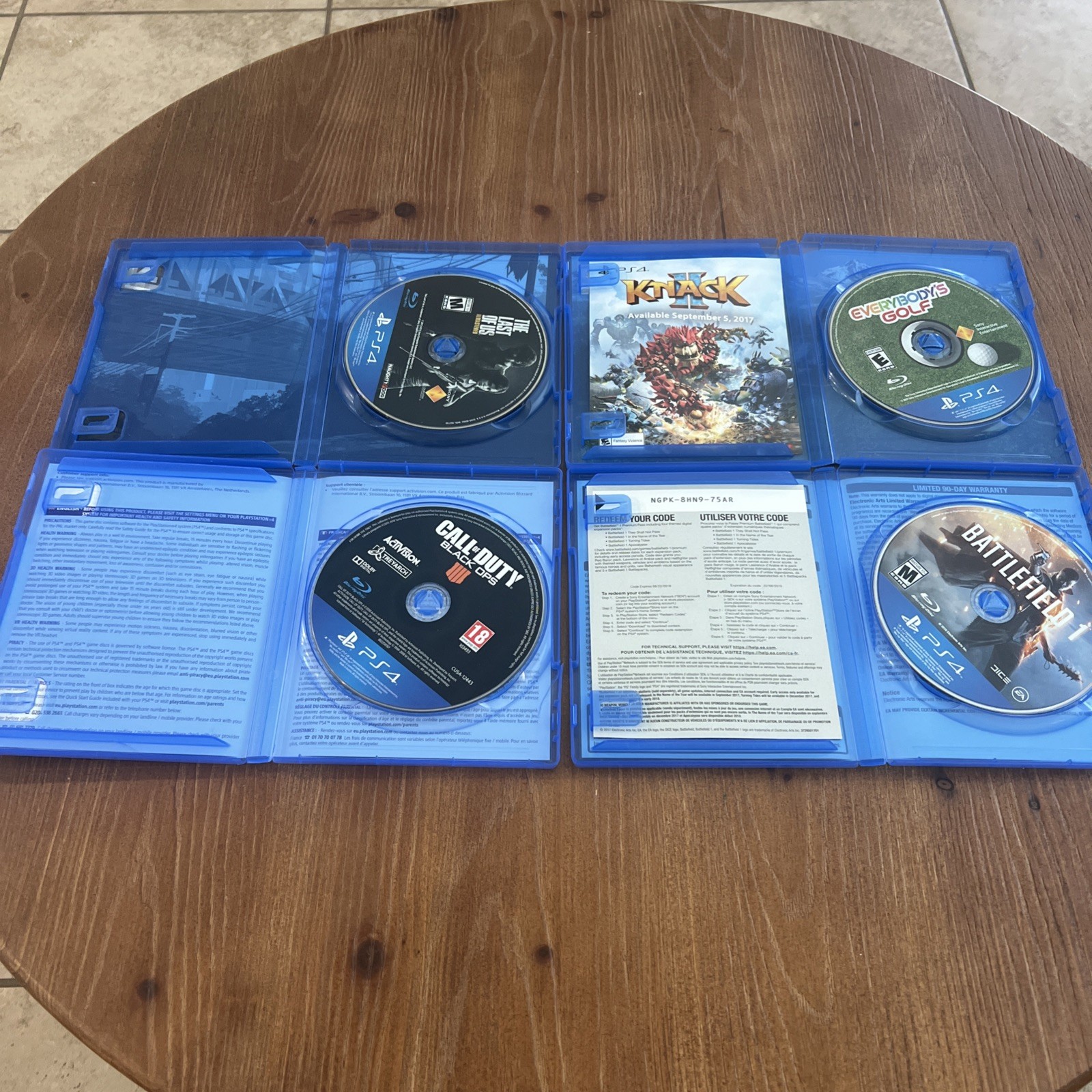 16 Sony PlayStation PS4 Game Lot – Mixed Genre – All Tested And Working