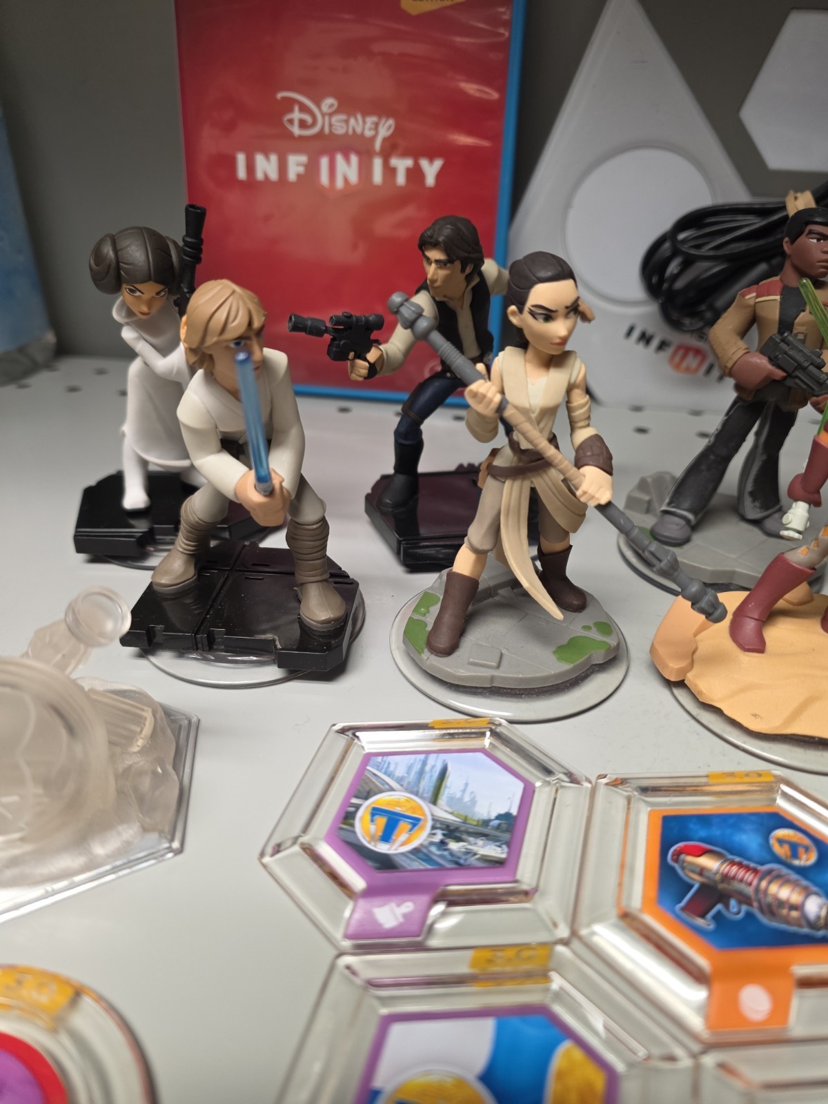 Disney Infinity 3.0 Edition Figure Lot With Portal & Game Wii U Lot #7