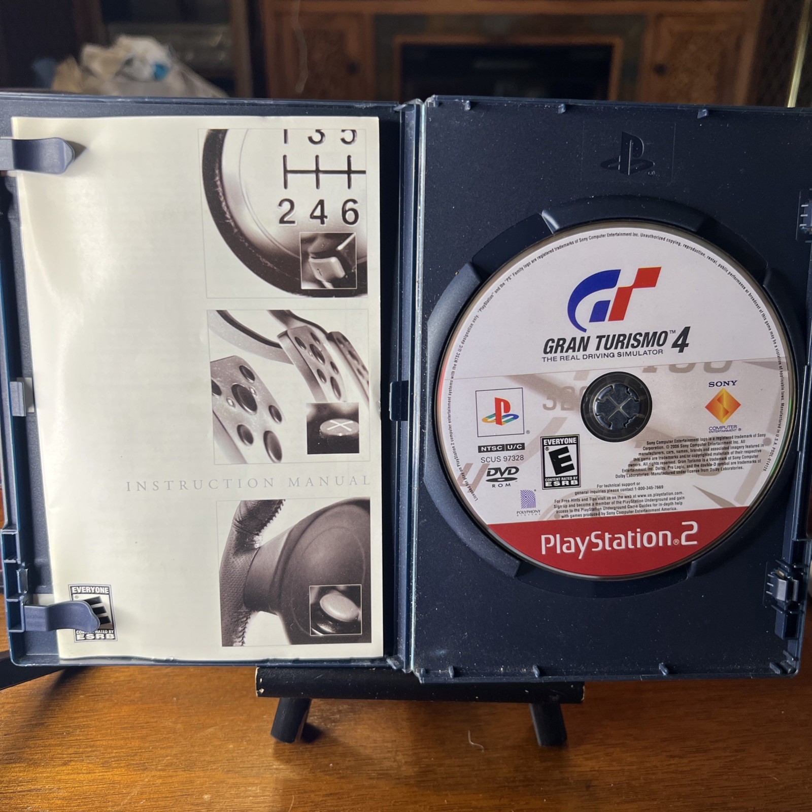 Gran Turismo 4 Driving Simulator for Sony PlayStation 2 Complete with Manual