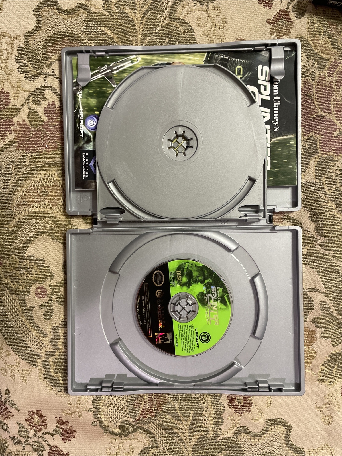 Tom Clancy’s Splinter Cell: Chaos Theory Limited Edition Nintendo GameCube Nice