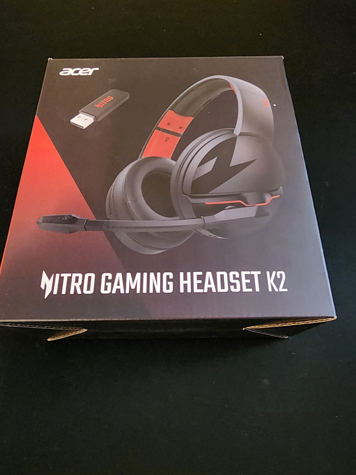 Acer 2.4GHz Wireless Gaming Headset Bluetooth 5.3 w/Mic PS5 PS4 PC 3.5mm 100H Ba