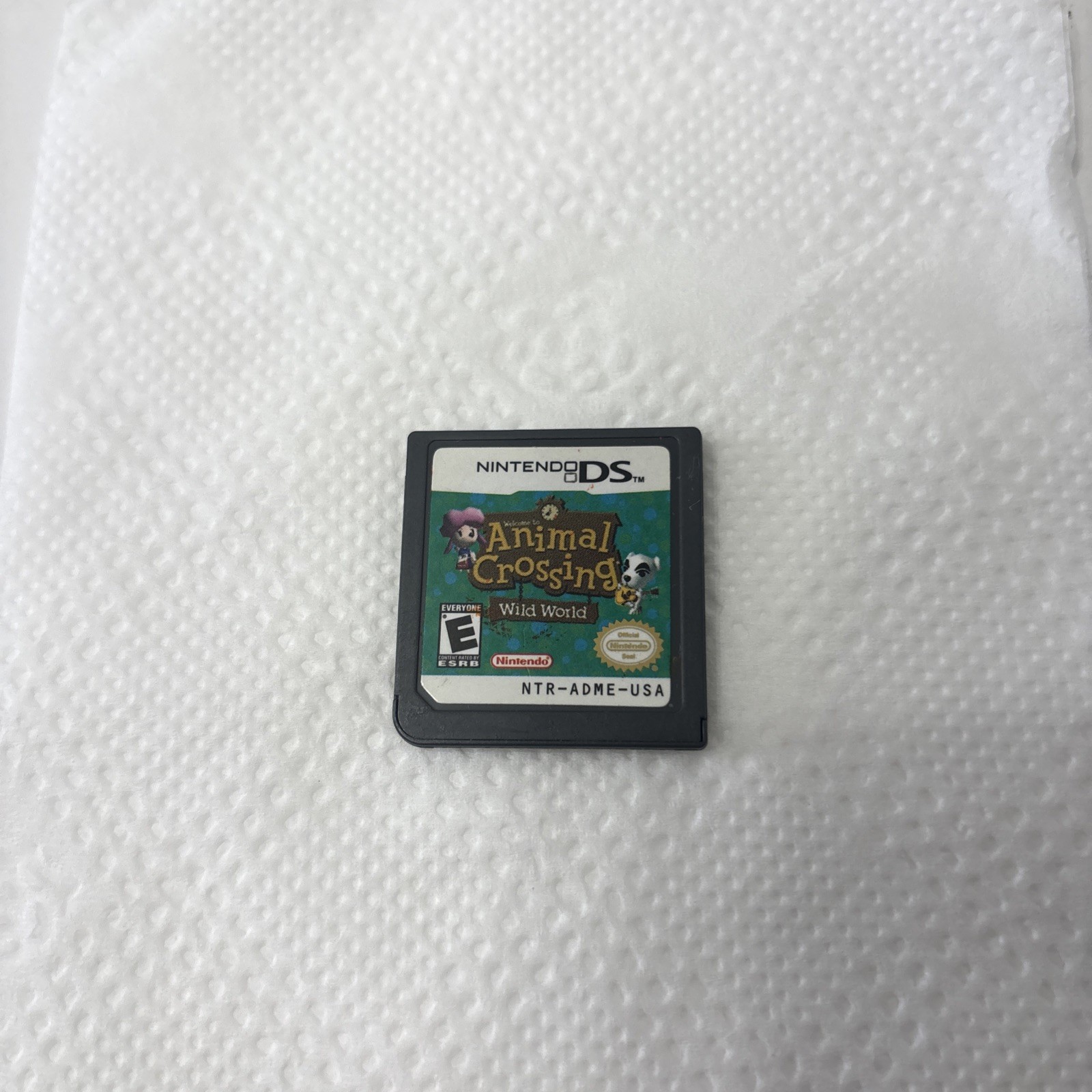 Animal Crossing Wild World – Nintendo DS Cartridge Only Tested Works