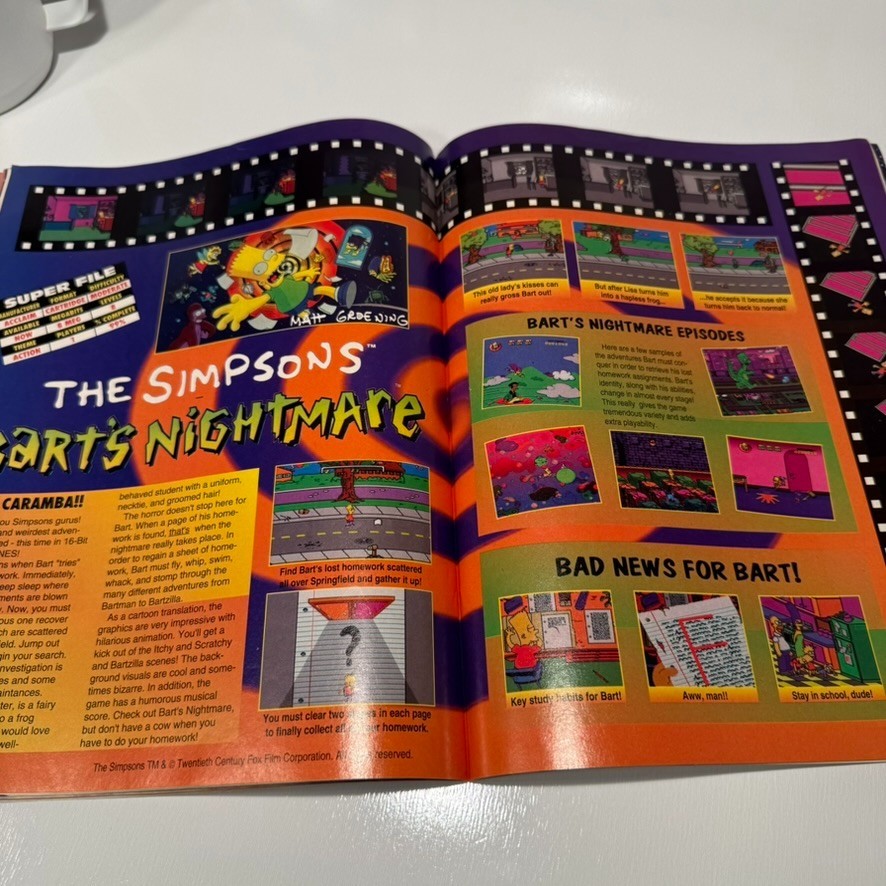Super NES Buyer’s Guide November 1992 Street Fighter II VTG