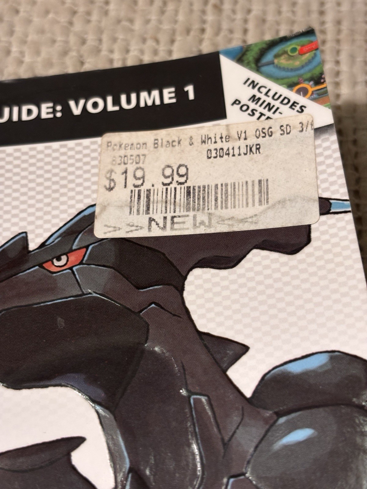 Pokémon Black And White Versions Official Strategy Guide: Volume 1 – No Poster