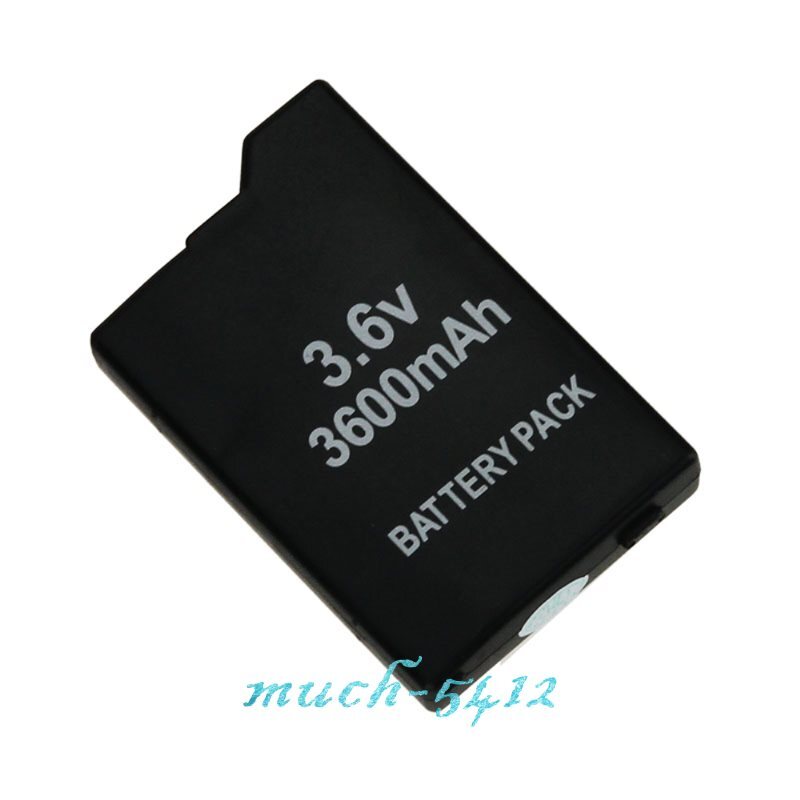 New 3600mAh Battery For PSP Slim 2000 2001 3000 Rechargeable with Wall Charger
