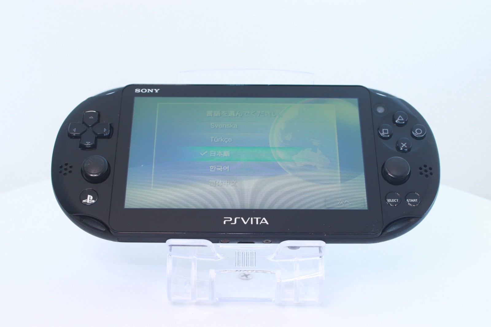 JP Game PS Vita PCH-2000 Black [ Rank：A]