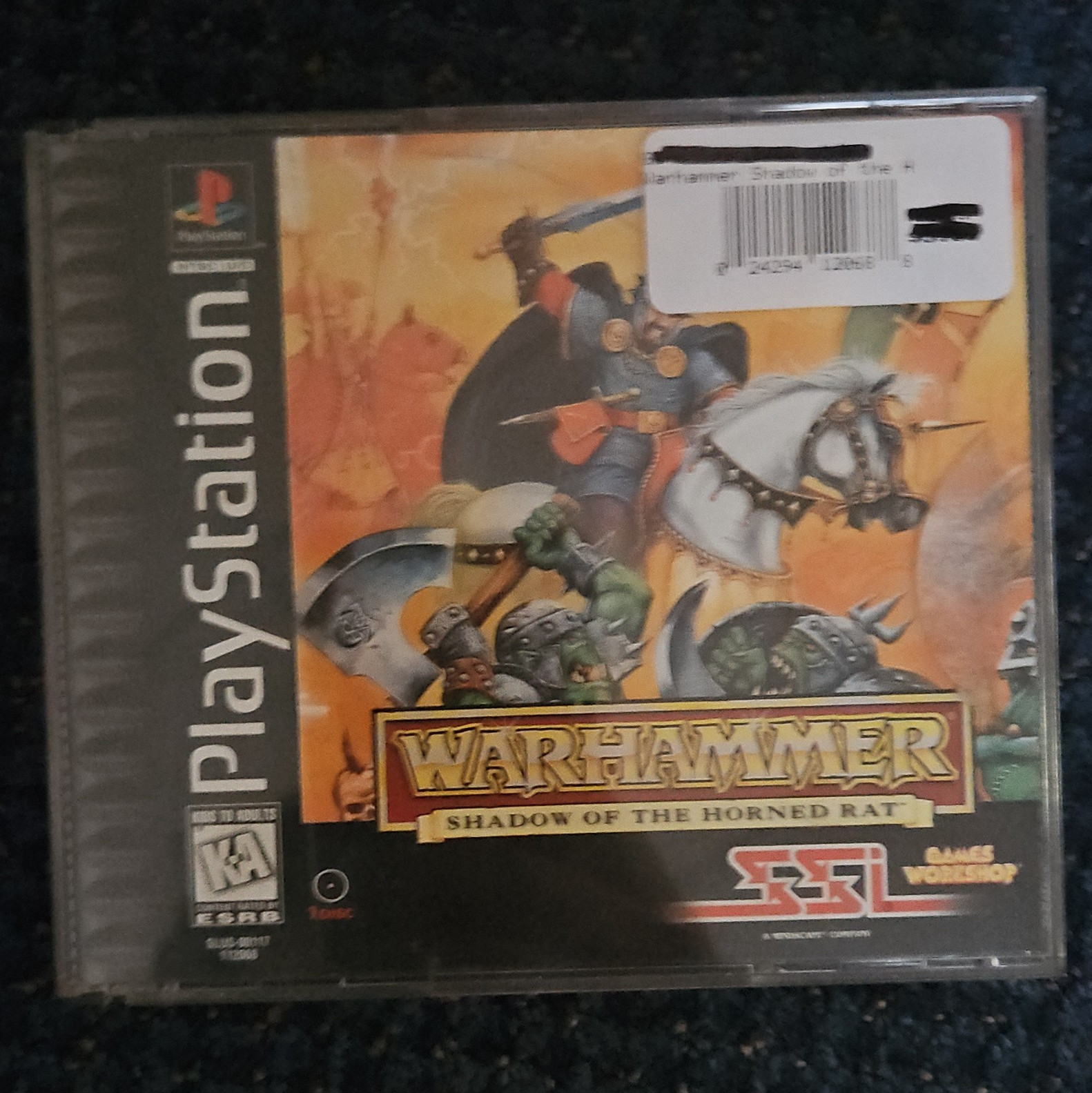 SSI Warhammer: Shadow of the Horned Rat Sony PlayStation 1 NTSC-U/C (CIB)