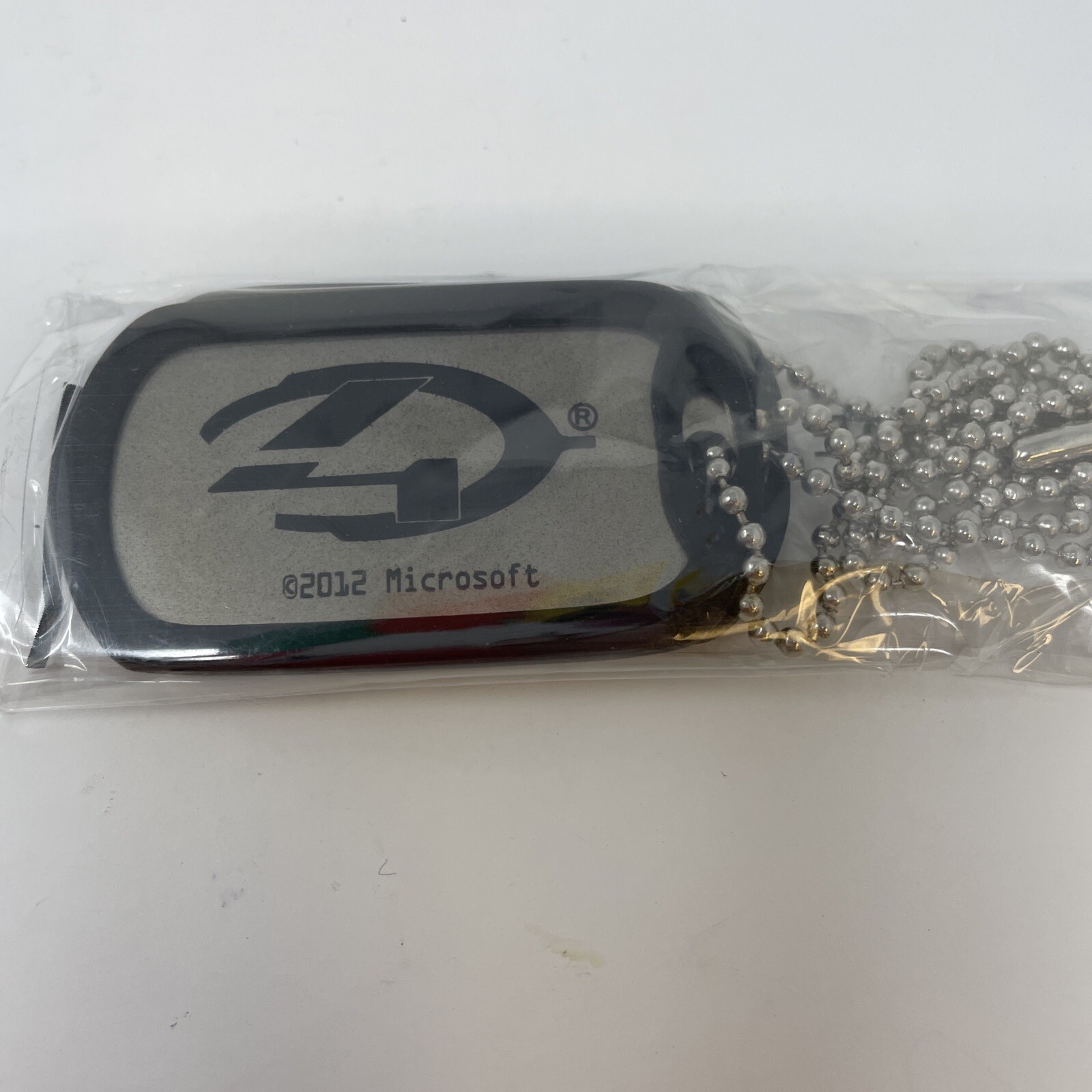 Halo 4 Microsoft 2012 343 Industries Dog Tag Brand New