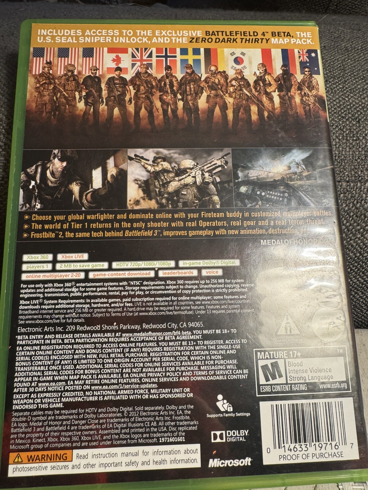 Medal of Honor War Fighter – Microsoft Xbox 360