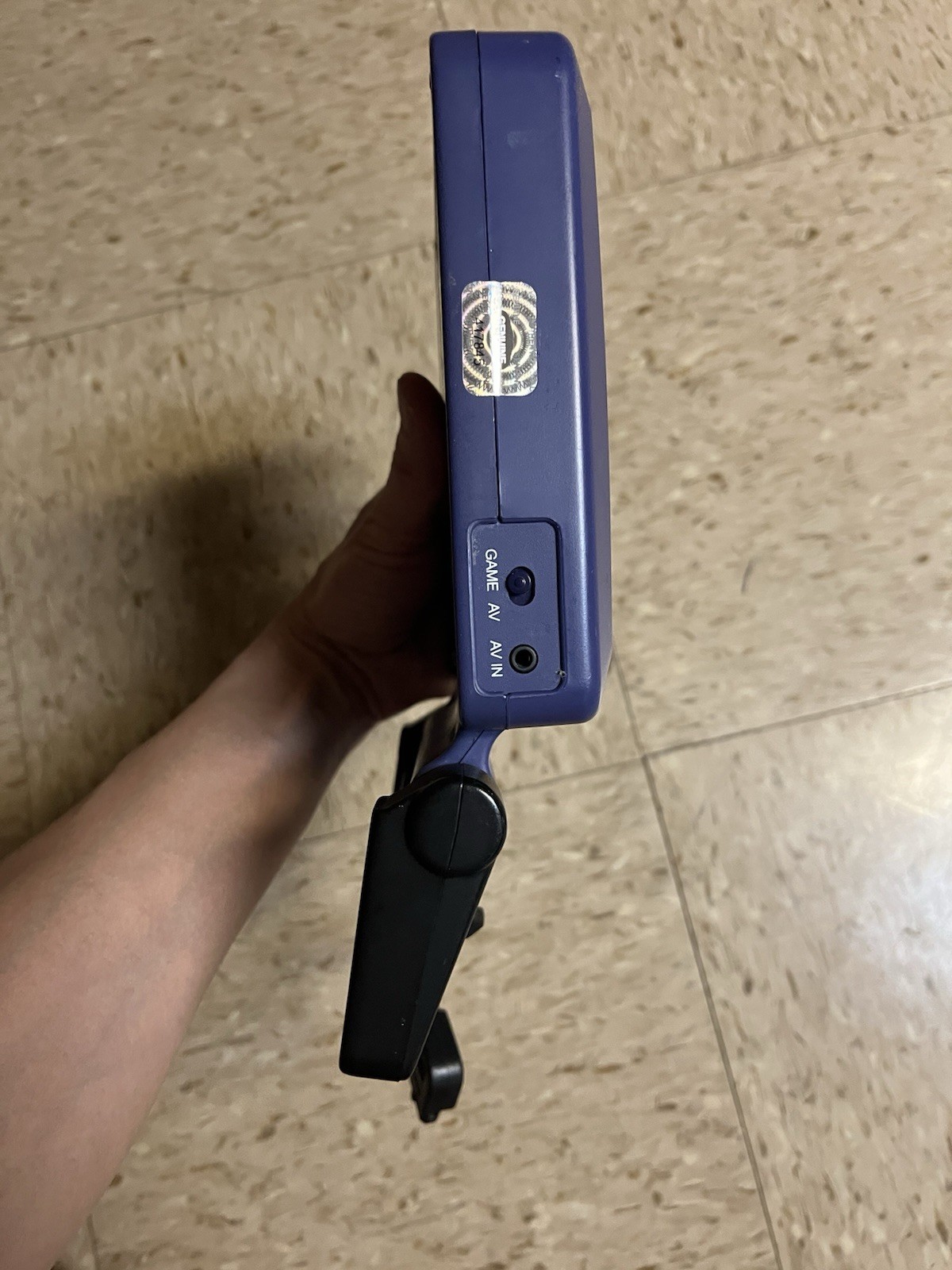Intec Indigo Portable 5” LCD Screen For Nintendo GameCube Tested Missing Dongle