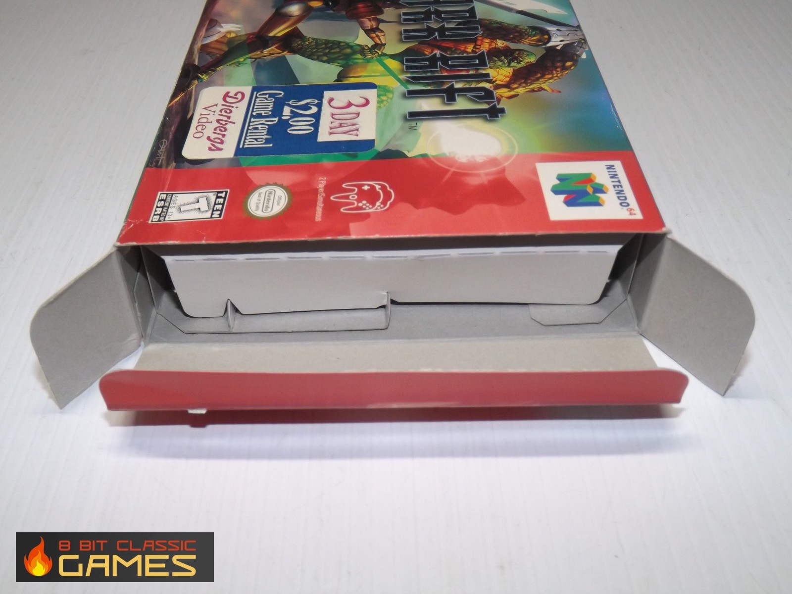 AUTHENTIC! Dark Rift – GAME & BOX – NINTENDO 64 – 77a