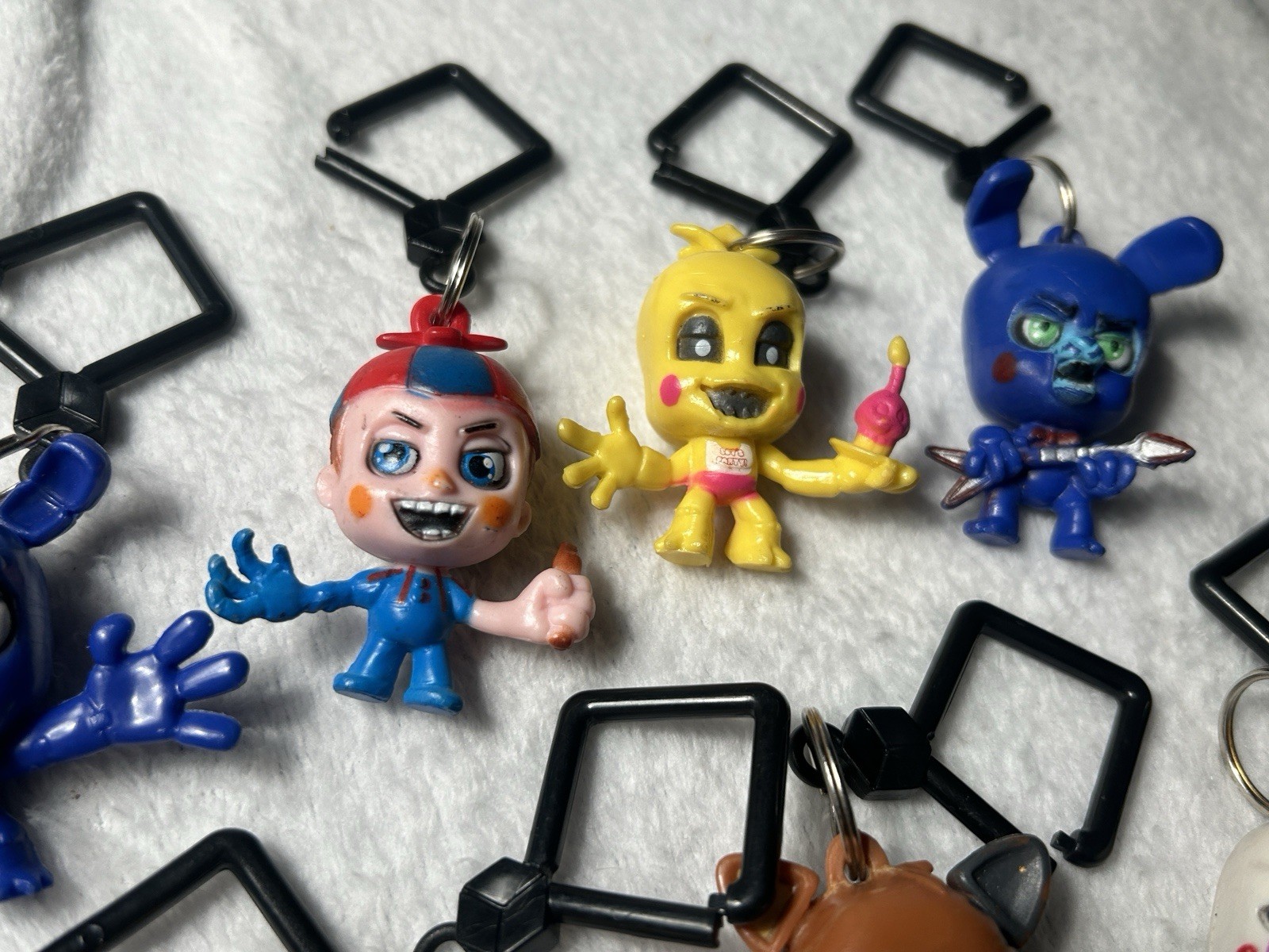 Five Nights At Freddy’s Keychain Backpack Hangers Unbranded Lot of 10