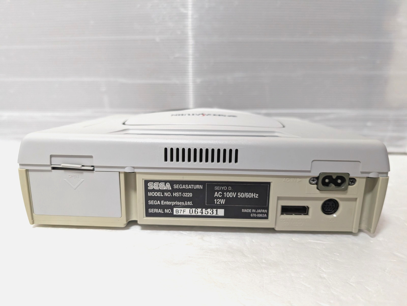 Sega Saturn White Console 3D Multi controller Nights Enemy Zero Japan
