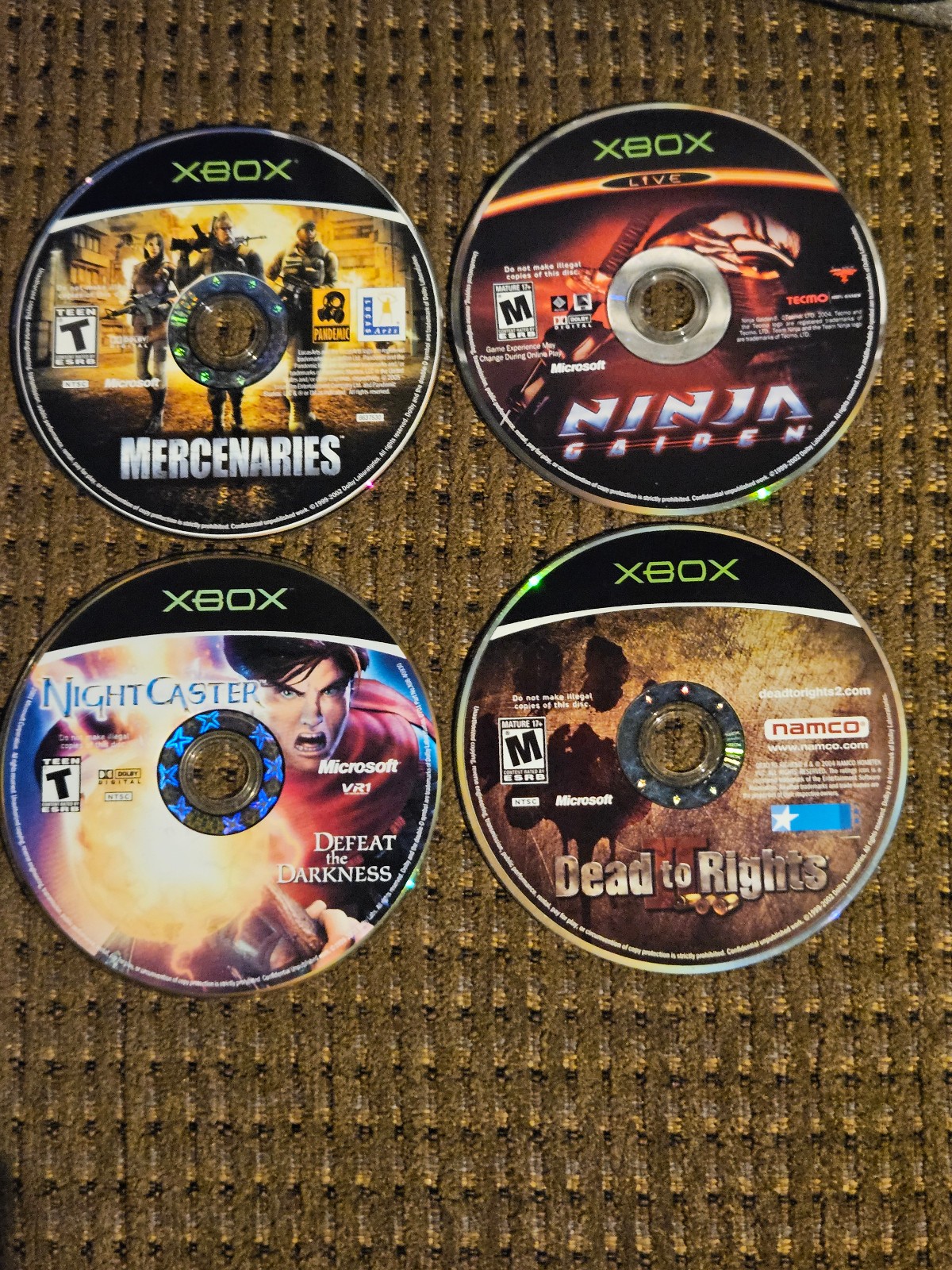 Ninja Gaiden (Microsoft Xbox, 2004) bundle