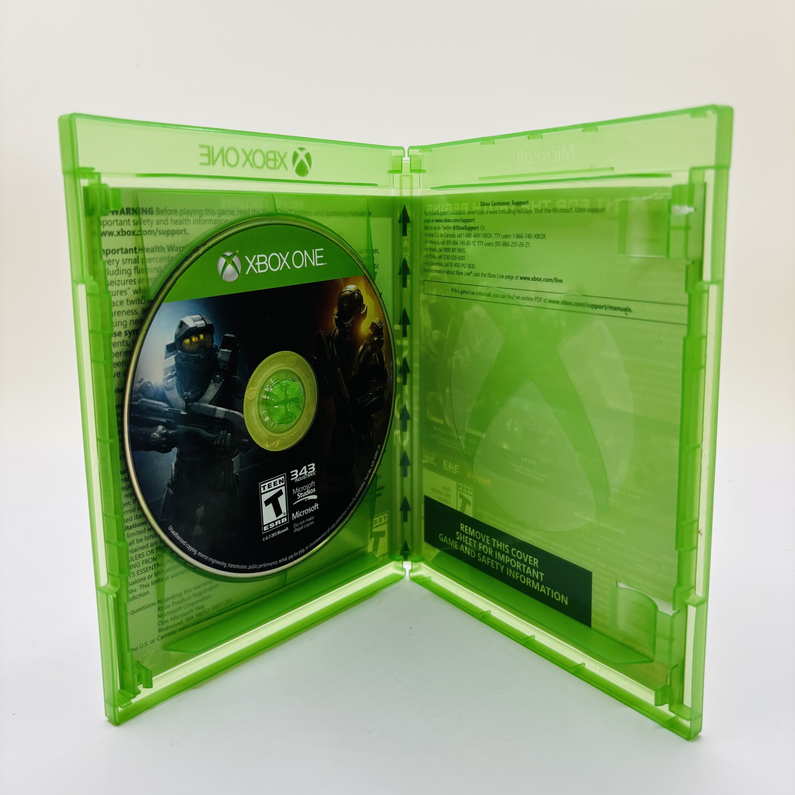 Halo 5: Guardians XB1 (Microsoft Xbox One, 2015) 343 Industries No Manual